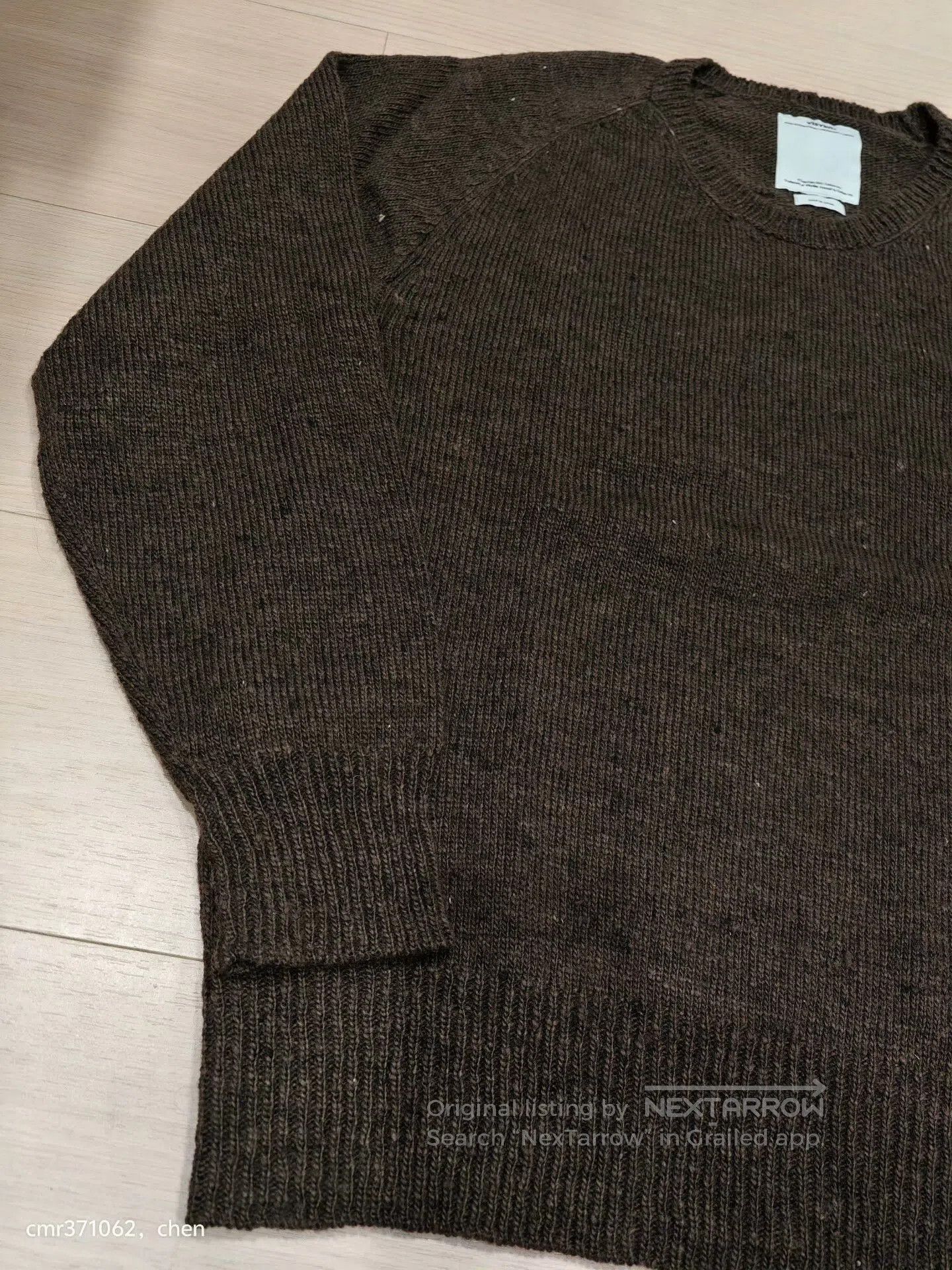 Visvim VISVIM 17AW College Knit L/S N.D. Size US L / EU 52-54 / 3 - 2 Thumbnail