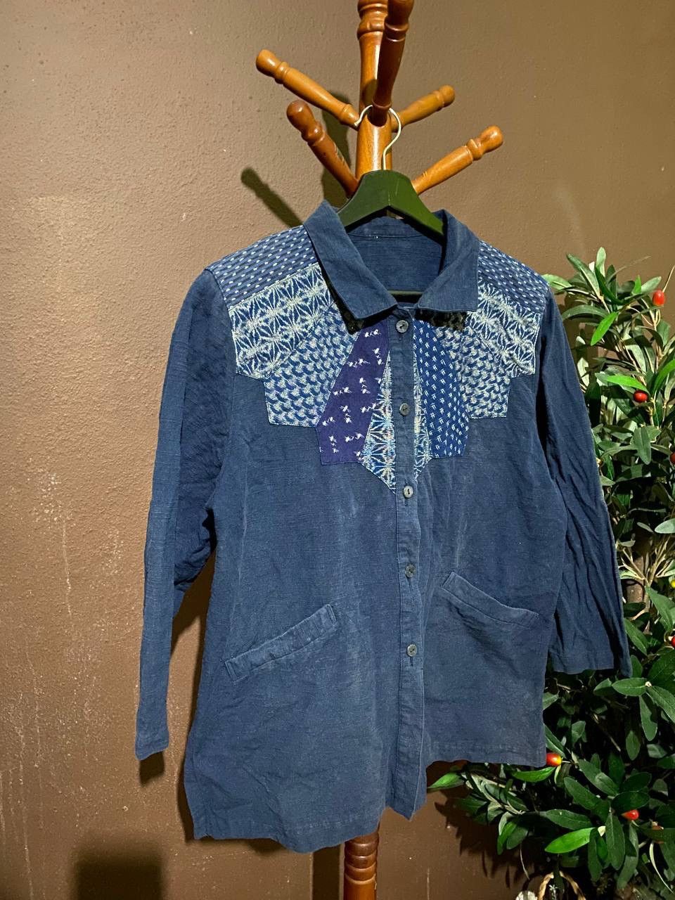 Indigo Vintage Indigo Shirt Jacket Inspired By Kapital Size US M / EU 48-50 / 2 - 3 Thumbnail