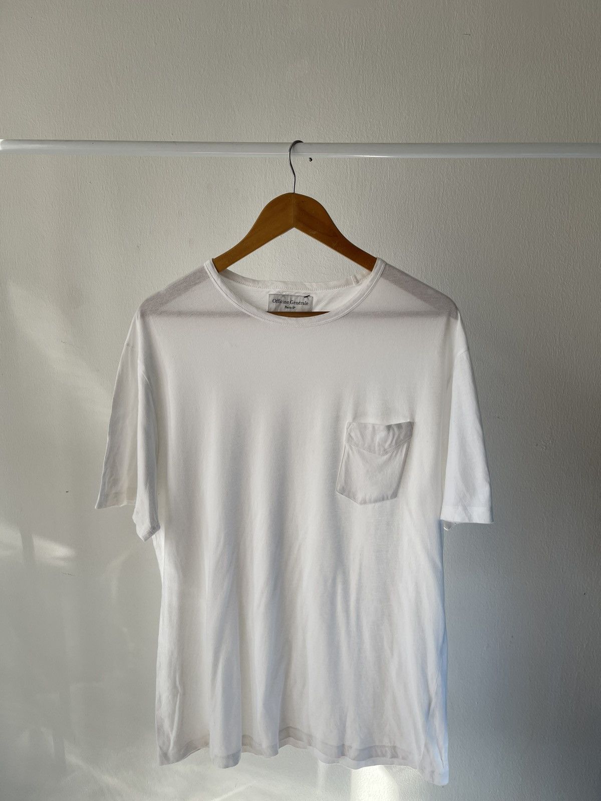 Officine Generale Officien Generele Paris Pocket Tee Size US L / EU 52-54 / 3 - 2 Thumbnail
