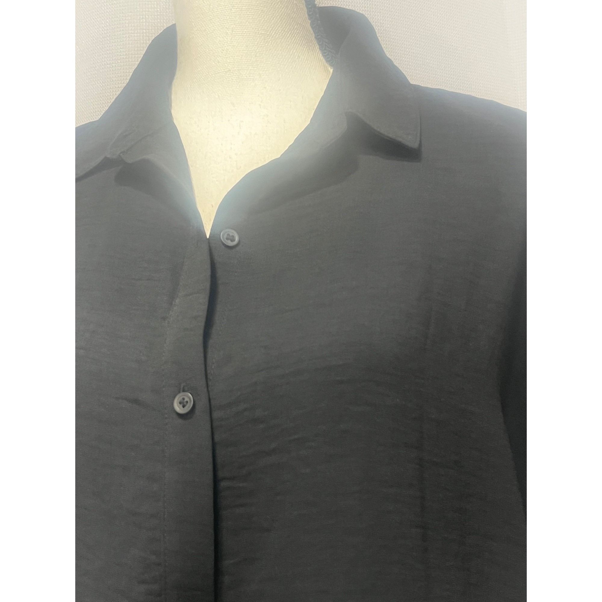 Other Treasure & Bond Button-up Tunic Shirt In Black, Sz. XS Size XS / US 0-2 / IT 36-38 - 3 Thumbnail