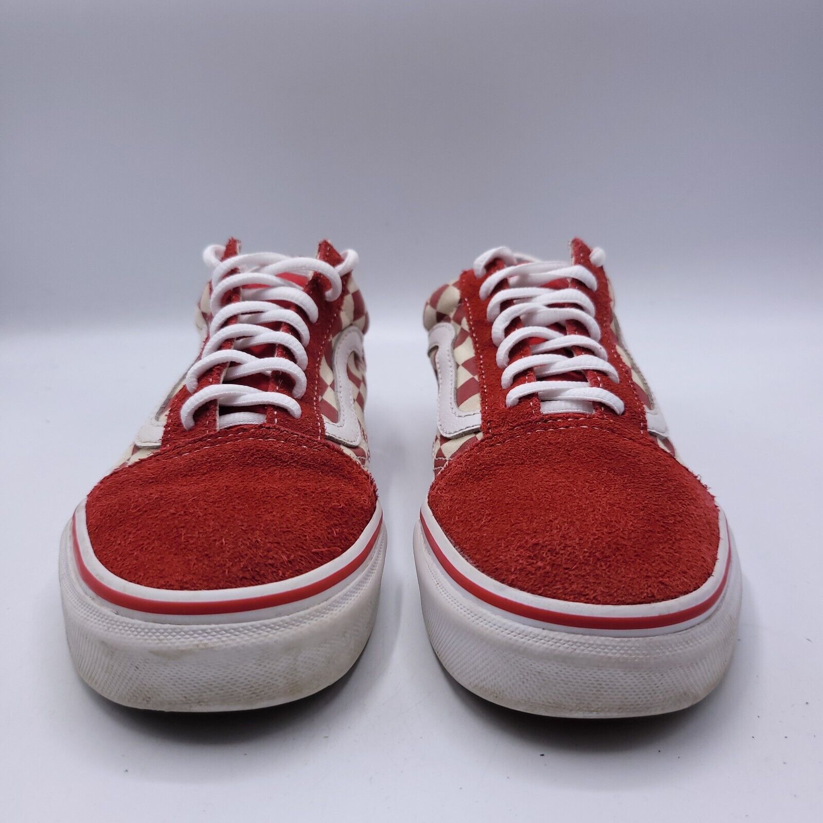 Vans Vans Off the Wall Old Skool Shoe Womens Size 7.5 500714 Red Size US 7.5 / IT 37.5 - 2 Thumbnail