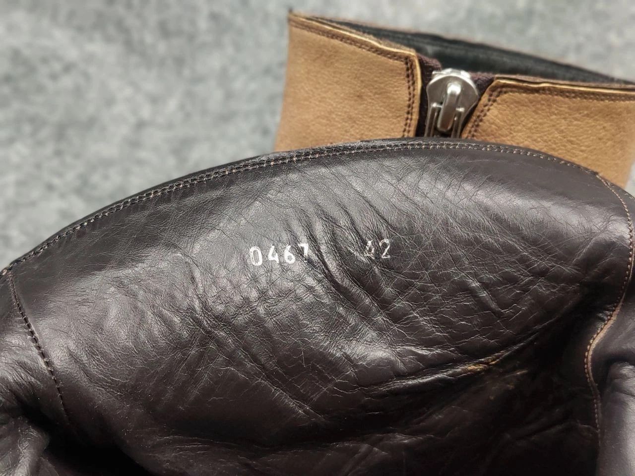 Yves Saint Laurent Vintage Yves Saint Laurent rive gauche Leather zip Boots Size US 9 / EU 42 - 22 Thumbnail
