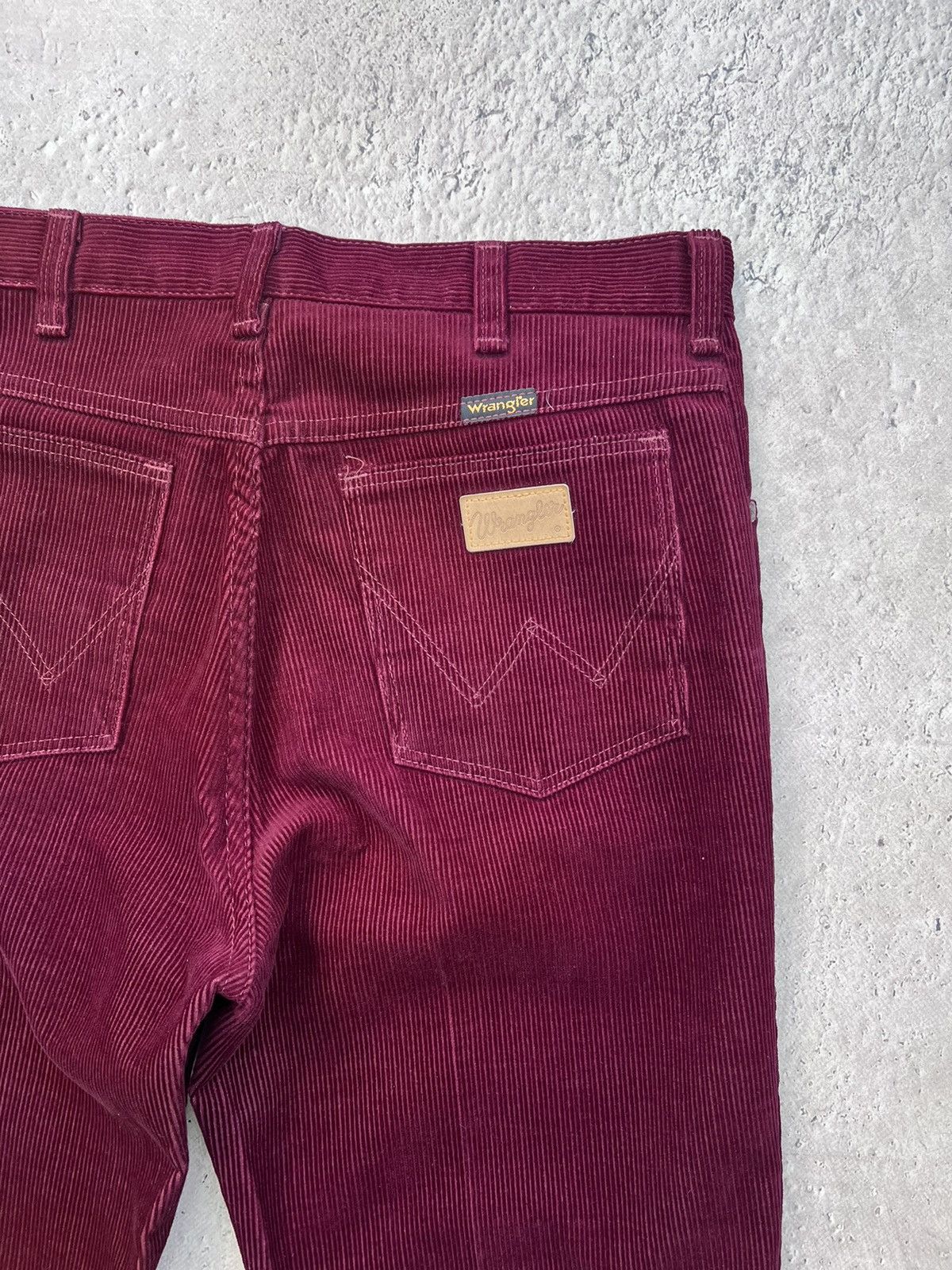 Vintage × Wrangler Vintage Corduroy Wrangler Wrancher Flare Trousers Size US 33 - 13 Thumbnail