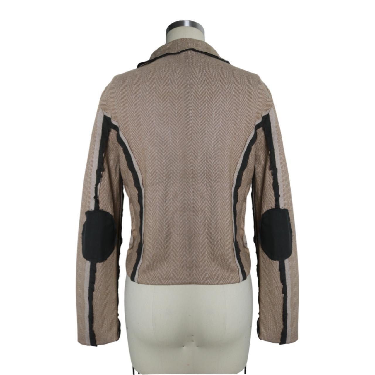 Comme des Garcons × Japanese Brand 00s Patchwork herringbone jacket Size S / US 4 / IT 40 - 2 Thumbnail