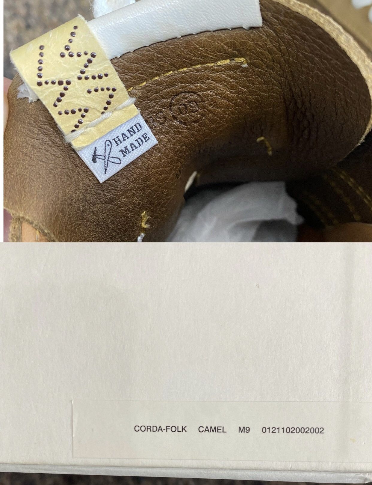 Visvim Visvim 21ss corda folk camel Low-top sneakers De Xun shoes | Grailed