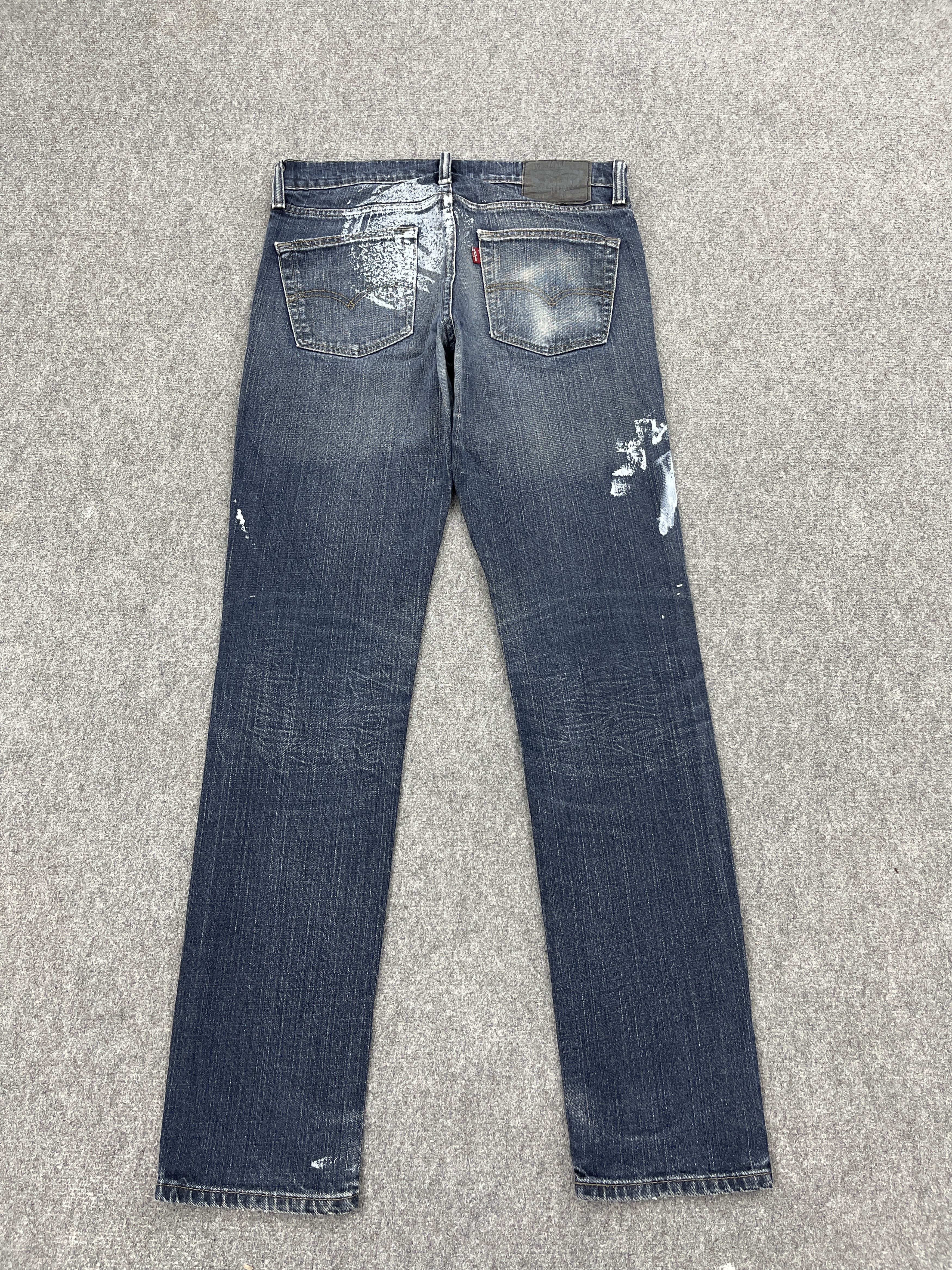 Levi's Vintage Levis 511 Slim Fit Painter Jeans DP2564 Size US 32 / EU 48 - 3 Thumbnail