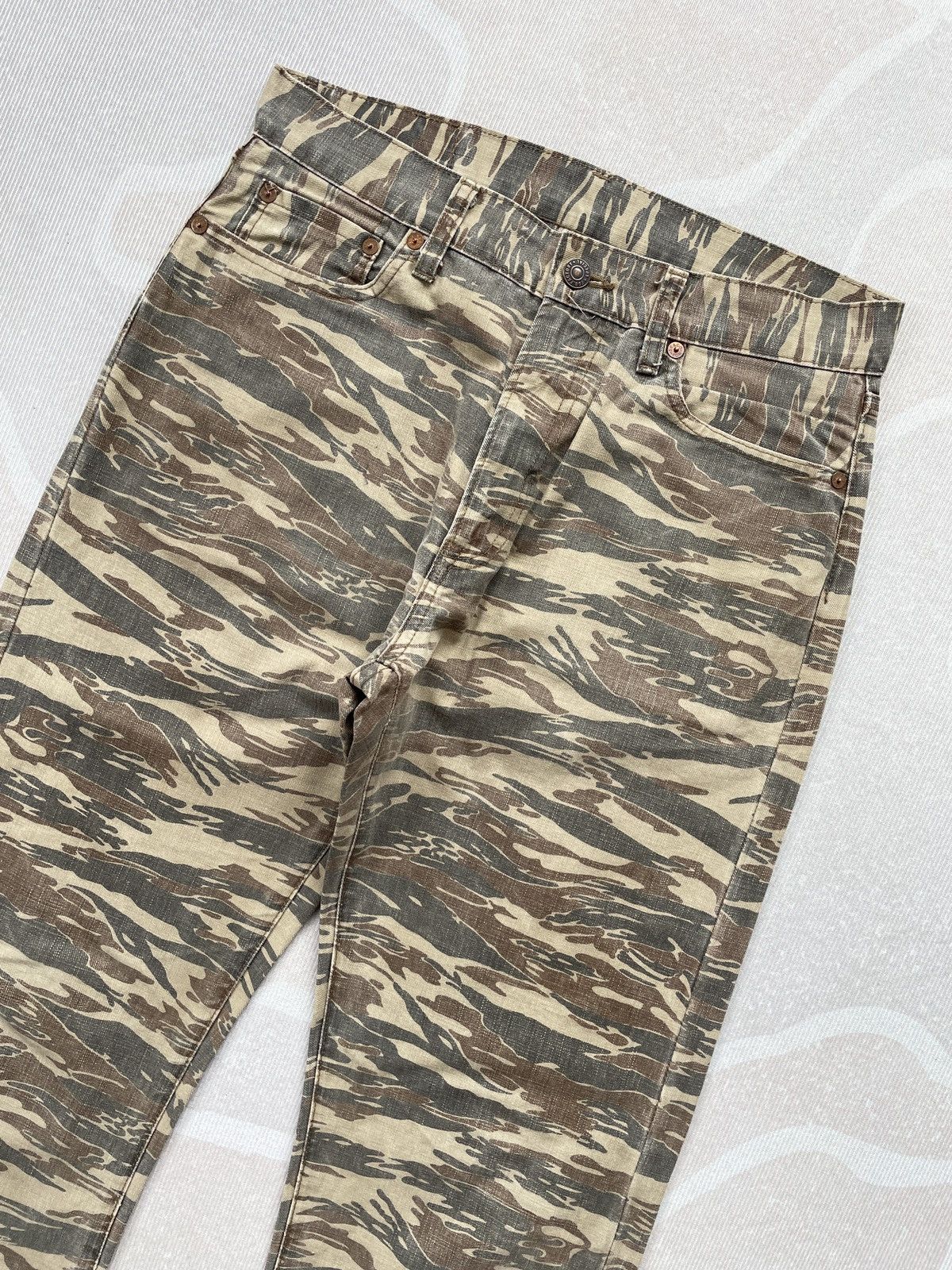 FOB Factory × Japanese Brand FOB Factory Camouflage Pants (P90) Size US 30 / EU 46 - 3 Thumbnail