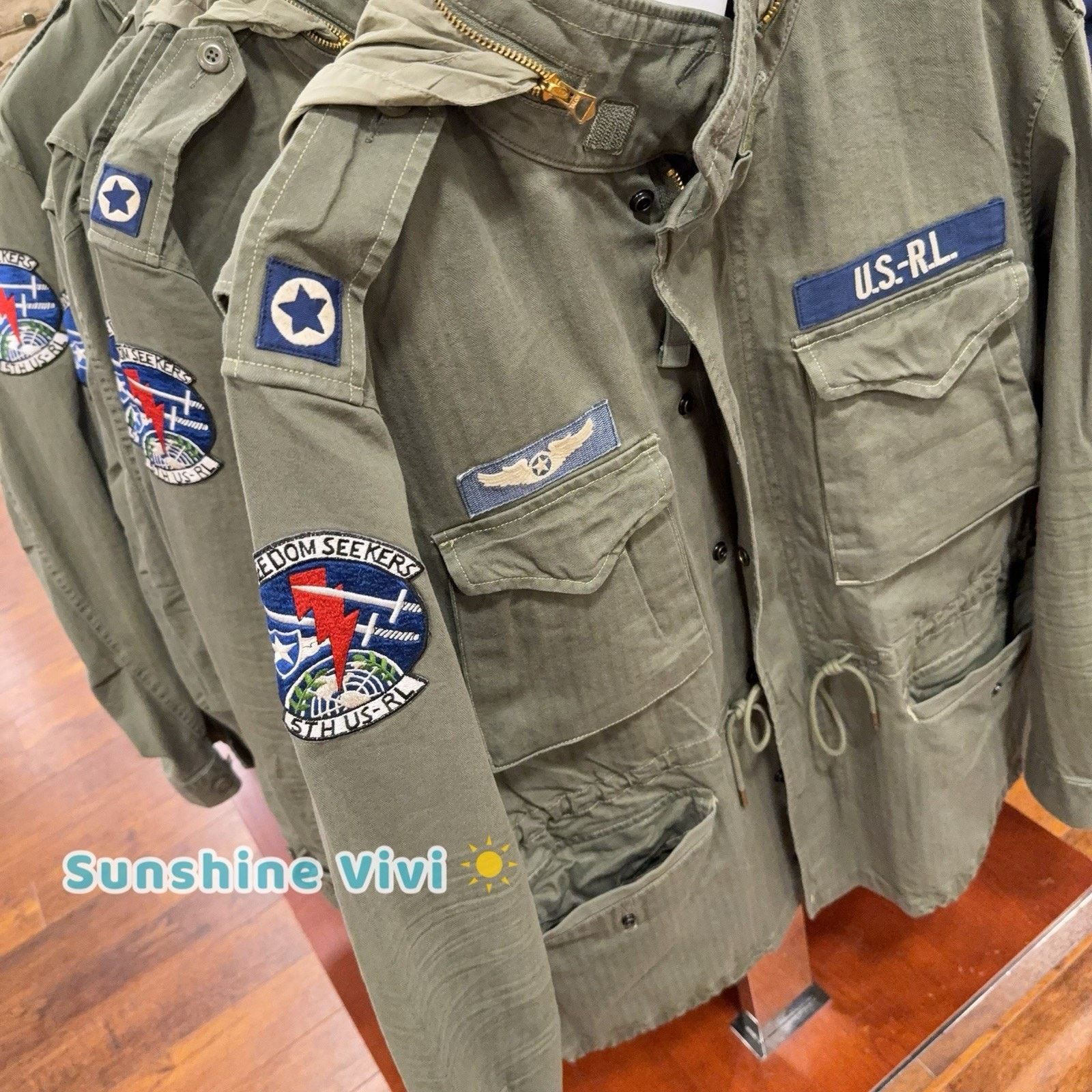 Polo Ralph Lauren NWT Polo Ralph Lauren Men Iconic Field Jacket Patches Olive Size US L / EU 52-54 / 3 - 3 Thumbnail