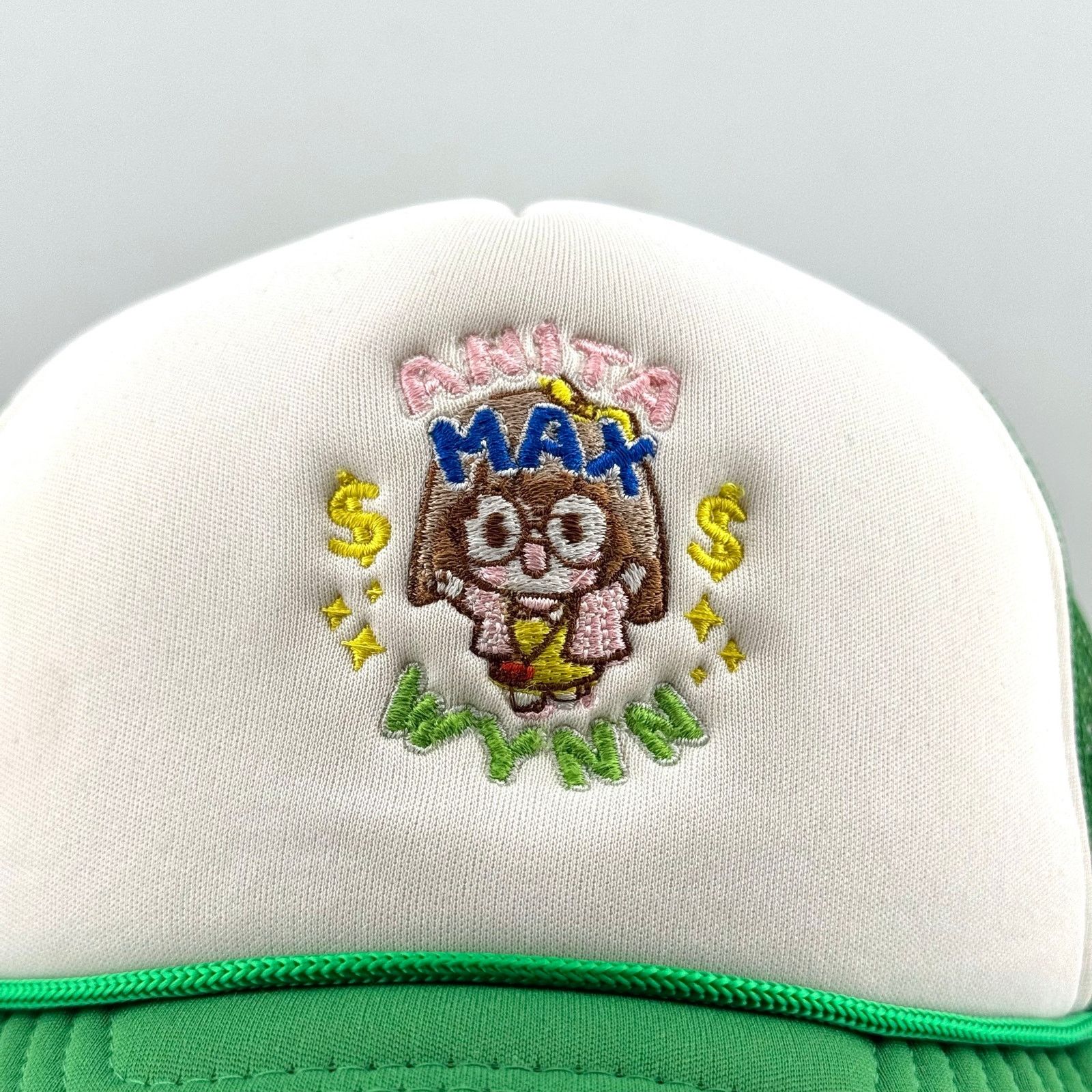Drake Anita Max Wynn Drake Green Trucker Mesh Hat Drake Related Size ONE SIZE - 3 Thumbnail