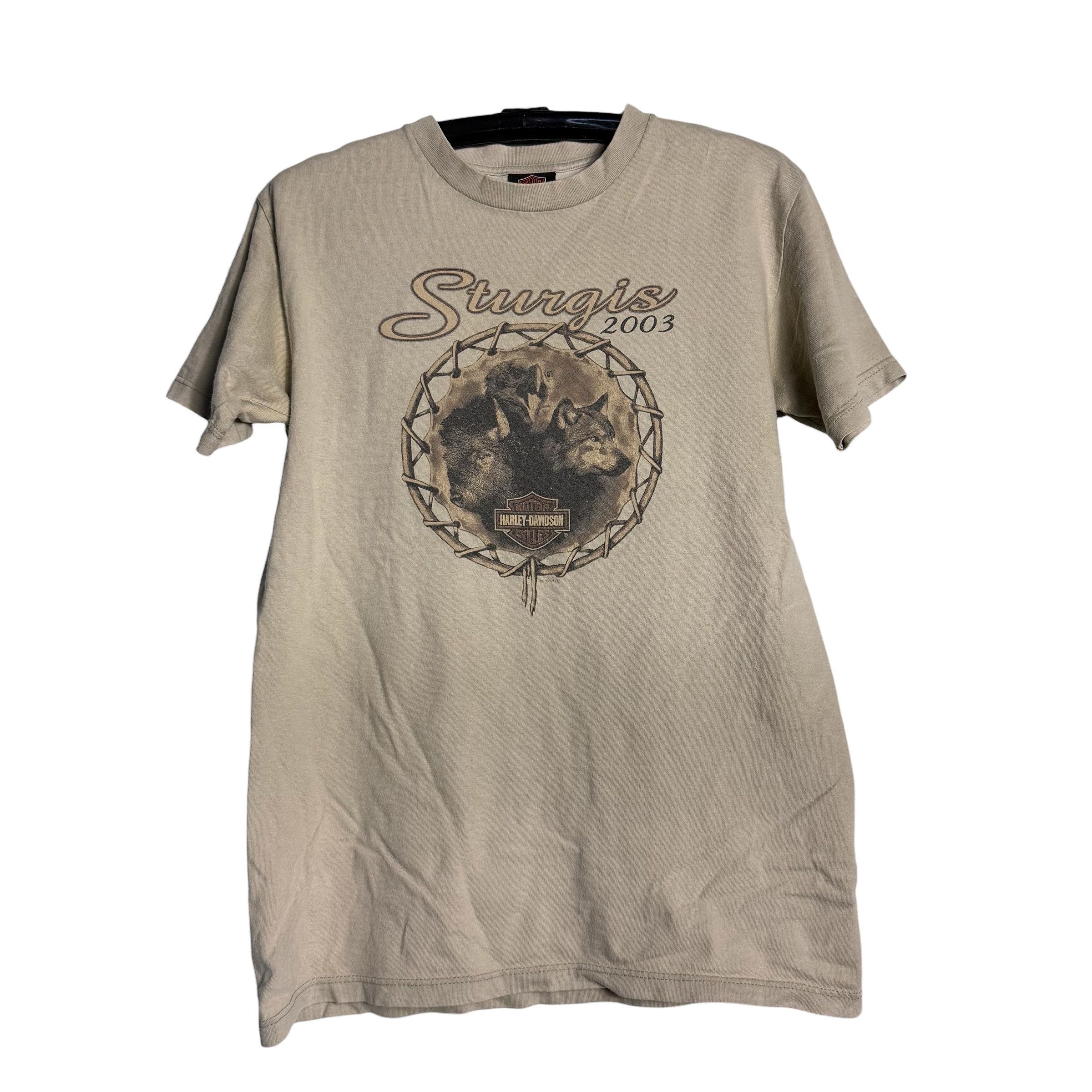 Harley Davidson 🔥RARE🔥Vintage Harley Davidson Sturgis South Dakota T-shirt Size US M / EU 48-50 / 2 - 1 Thumbnail