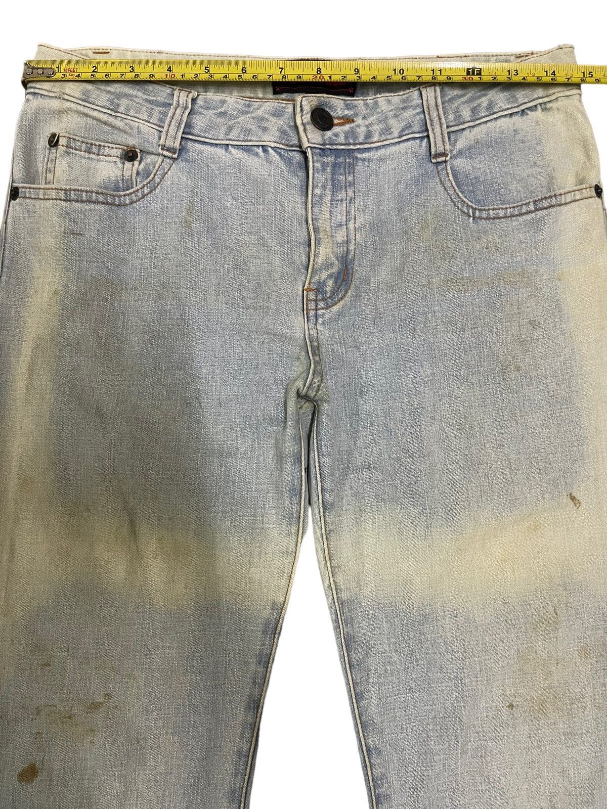 If Six Was Nine Vintage Japanese Brand Blue Wash Style Flare Jeans Size US 29 - 10 Thumbnail