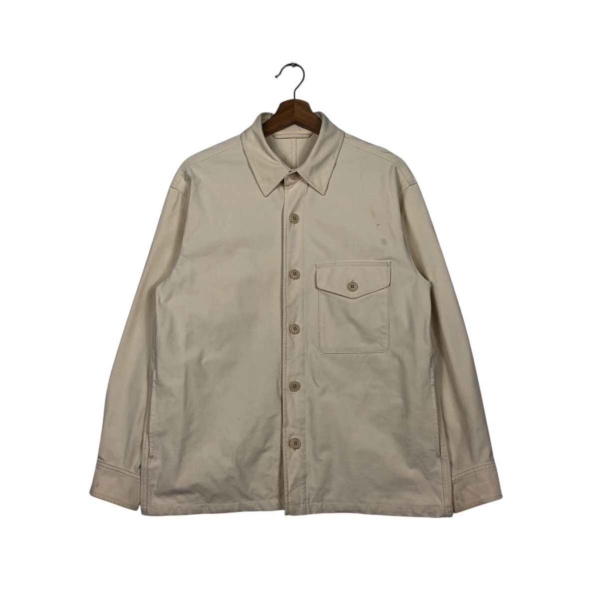 Japanese Brand 📌Vintage Chore Button Jacket Uniqlo Japan Issey Miyake Size US S / EU 44-46 / 1 - 2 Thumbnail