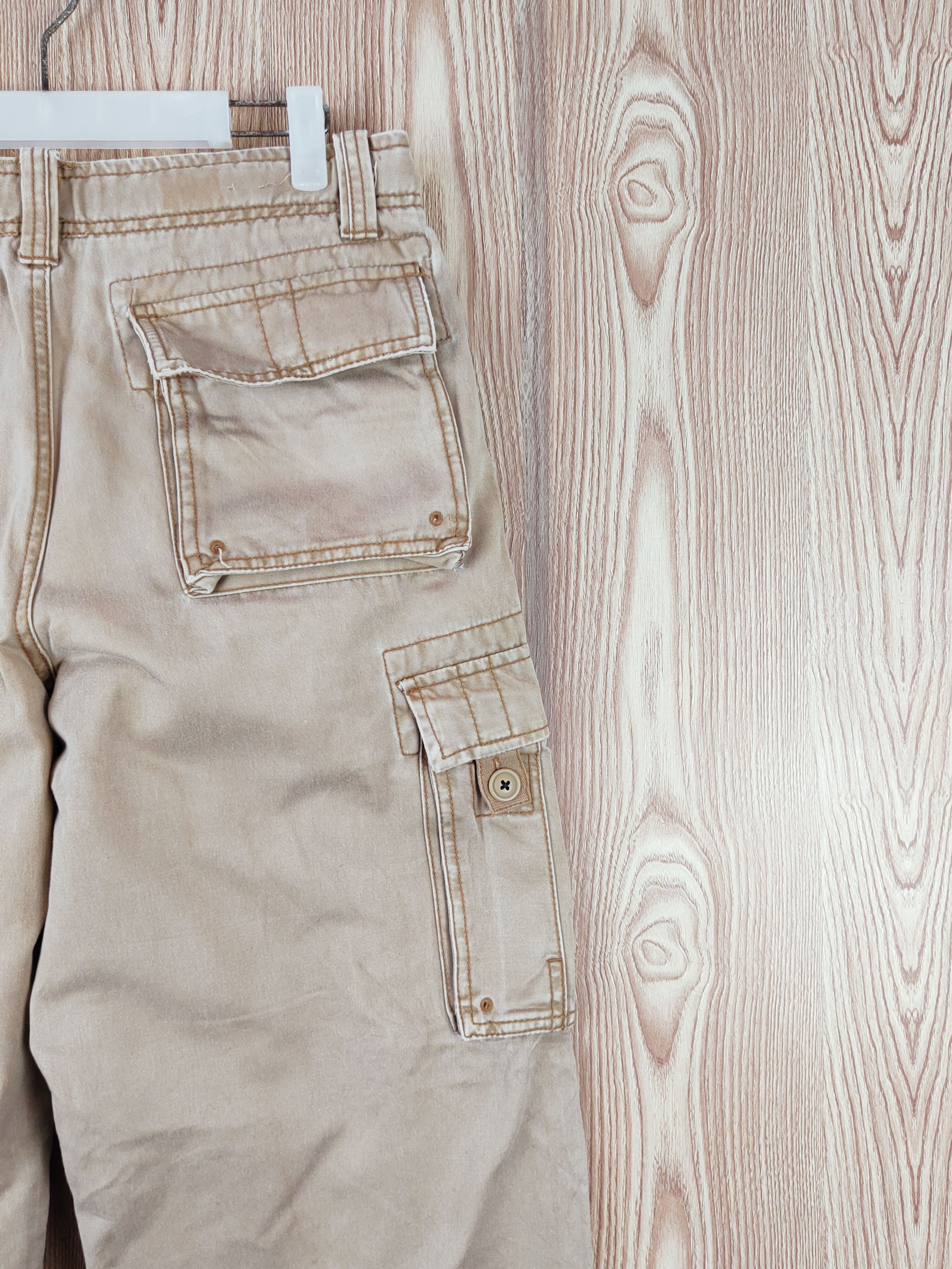 Aeropostale Aeropostale Beige Multipocket Tactical Cargo Pants #W899 Size US 31 - 11 Thumbnail