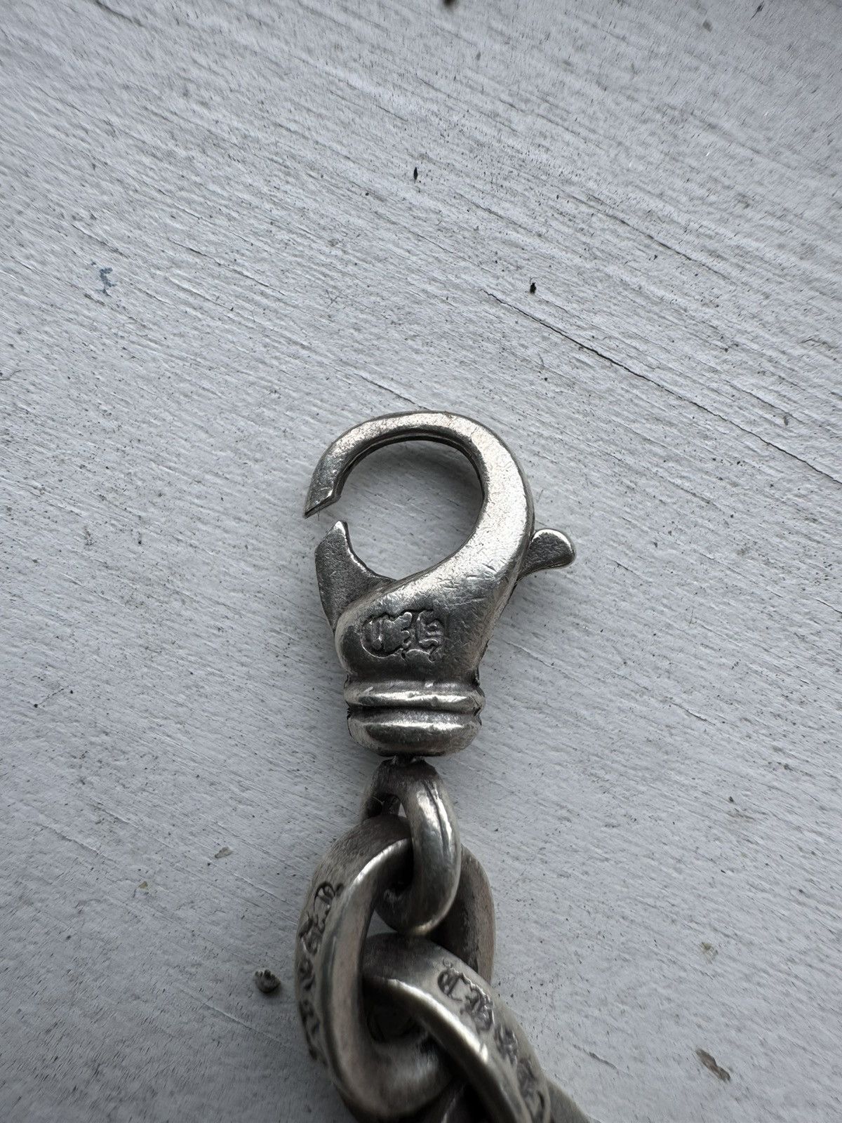 Chrome Hearts Large Paper Chain Necklace 20’’