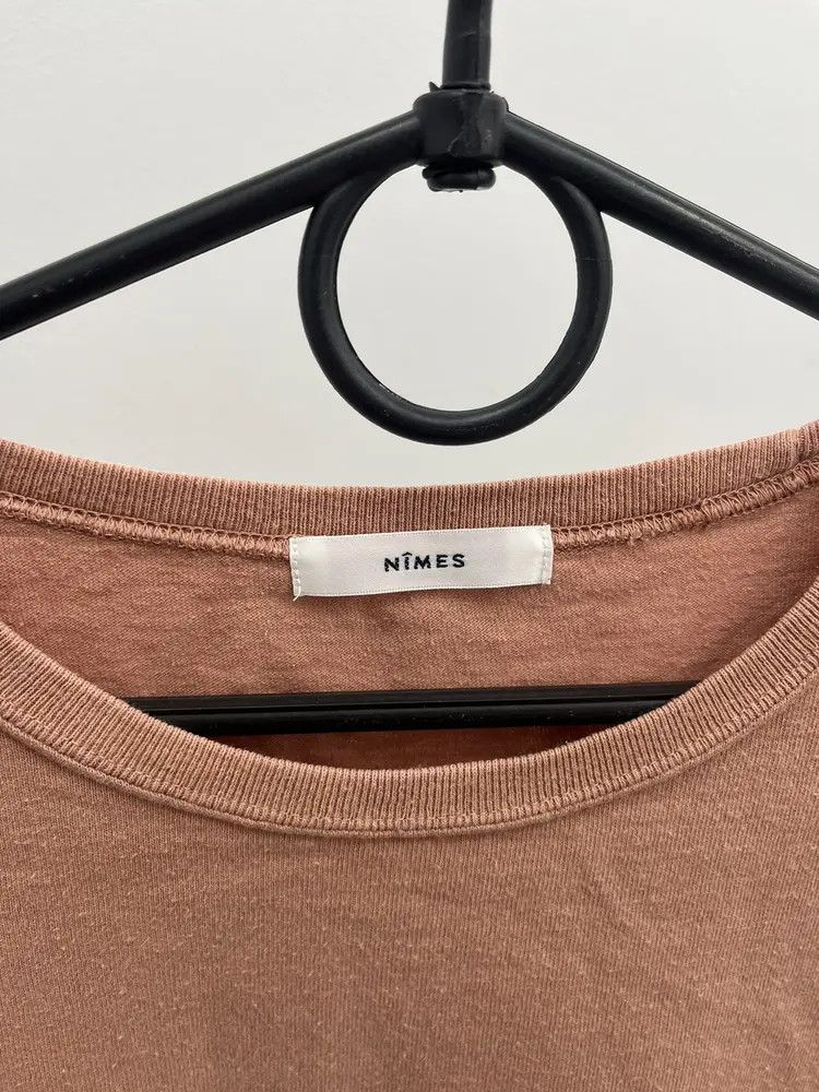 Japanese Brand Nimes Made In Japan Margiela Style Long Sleeve Tee T-Shirt Size S / US 4 / IT 40 - 3 Thumbnail