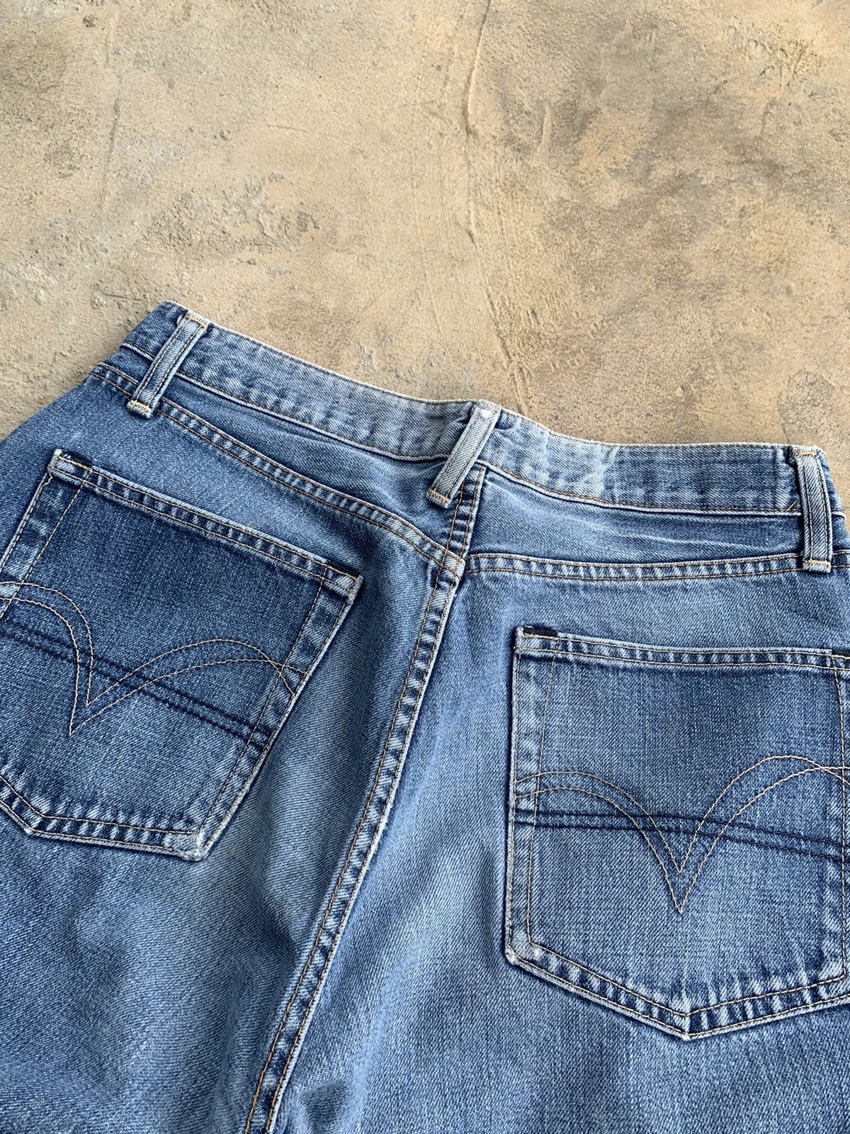 Japanese Brand × Vintage GO GETTER SELVEDGE DISTRESSED DENIM Size US 31 - 5 Thumbnail