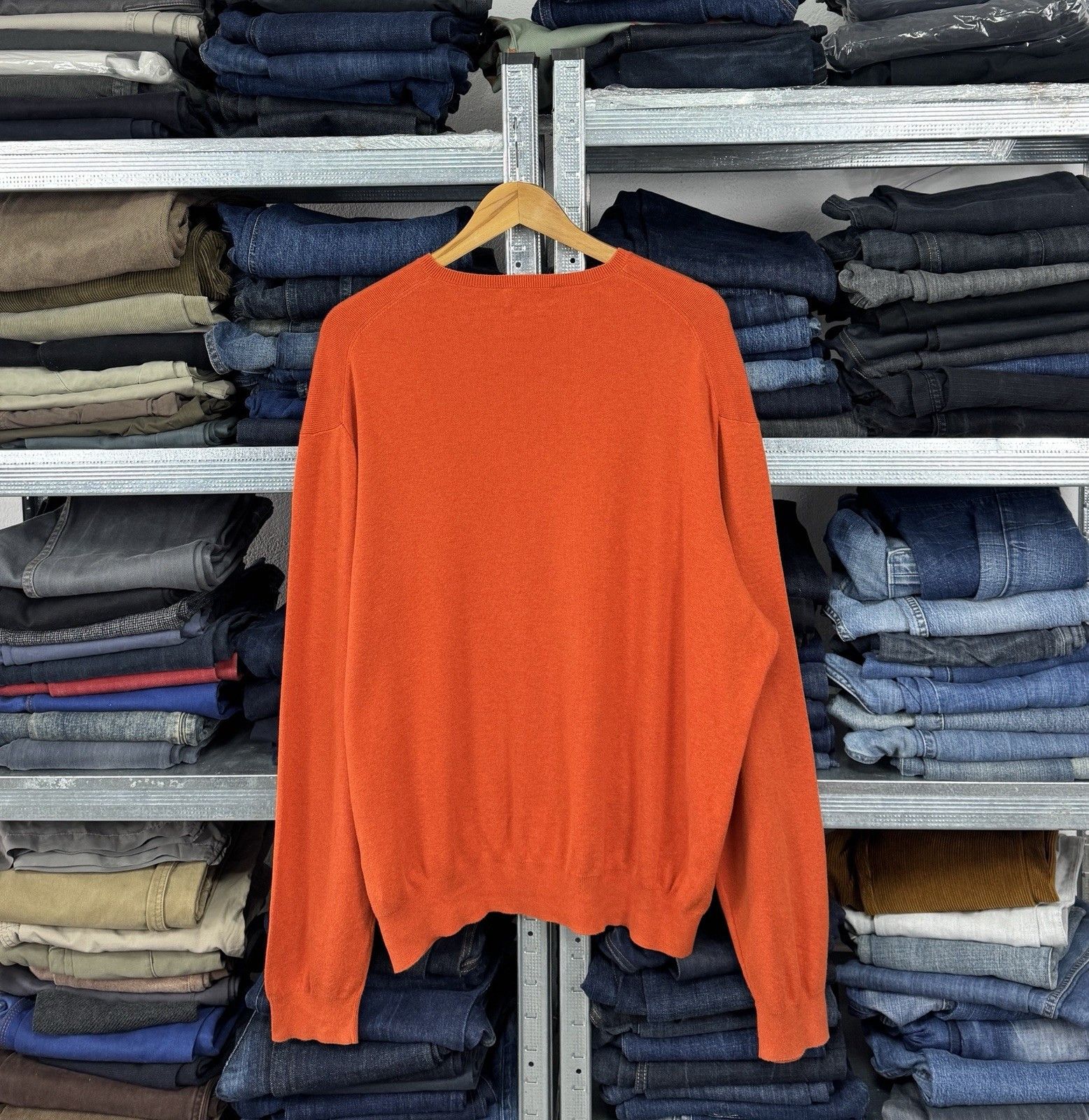 Polo Ralph Lauren Polo Ralph Lauren Cotton Crewneck Pullover Sweater Size US XXL / EU 58 / 5 - 6 Thumbnail