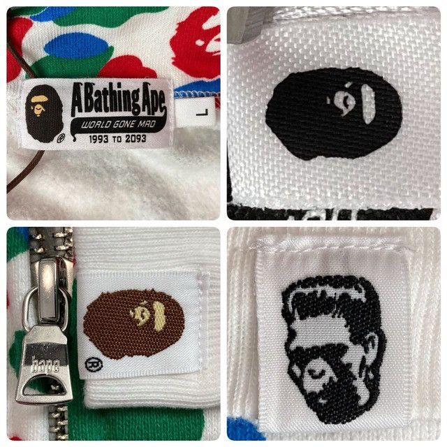 Bape 2024 🔥QINGDAO Store Camo🔥 BAPE shark full zip hoodie APE Size US L / EU 52-54 / 3 - 8 Thumbnail