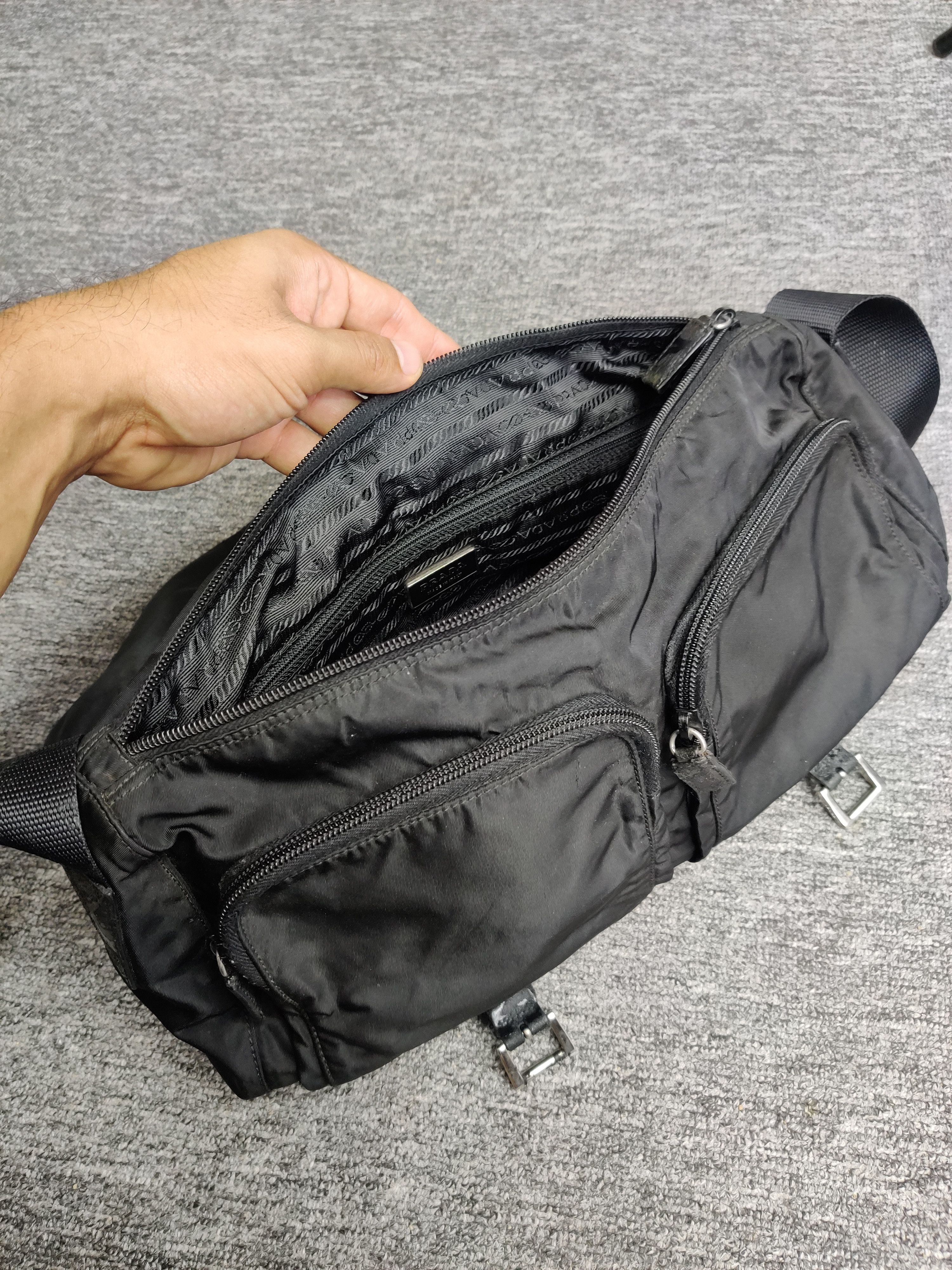 Prada Prada Milano Cross Body Nylon Bag Size ONE SIZE - 11 Thumbnail