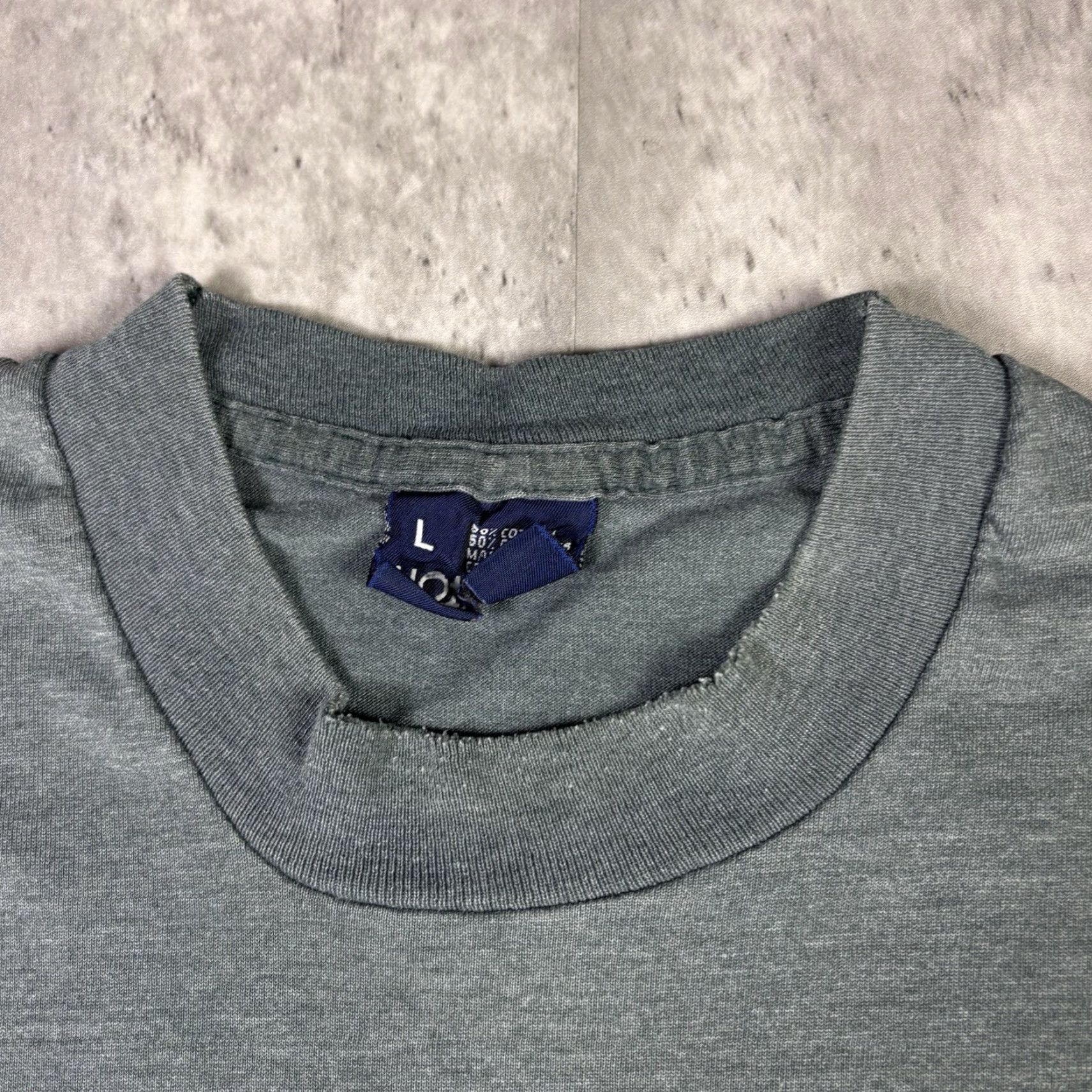 Vintage VINTAGE Golf Pocket T Shirt Blue Sunfaded Distressed Adult size Large 90s Y2K Size US L / EU 52-54 / 3 - 5 Thumbnail