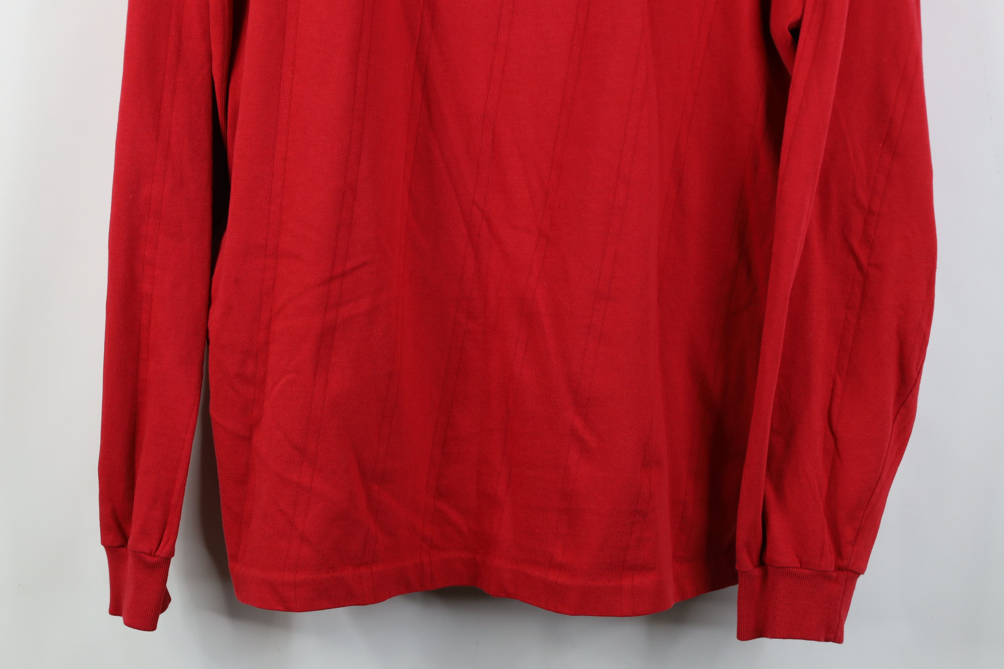 Lands' End Vintage 90s Lands End Knit Long Sleeve Henley T-Shirt USA Size US XL / EU 56 / 4 - 3 Thumbnail
