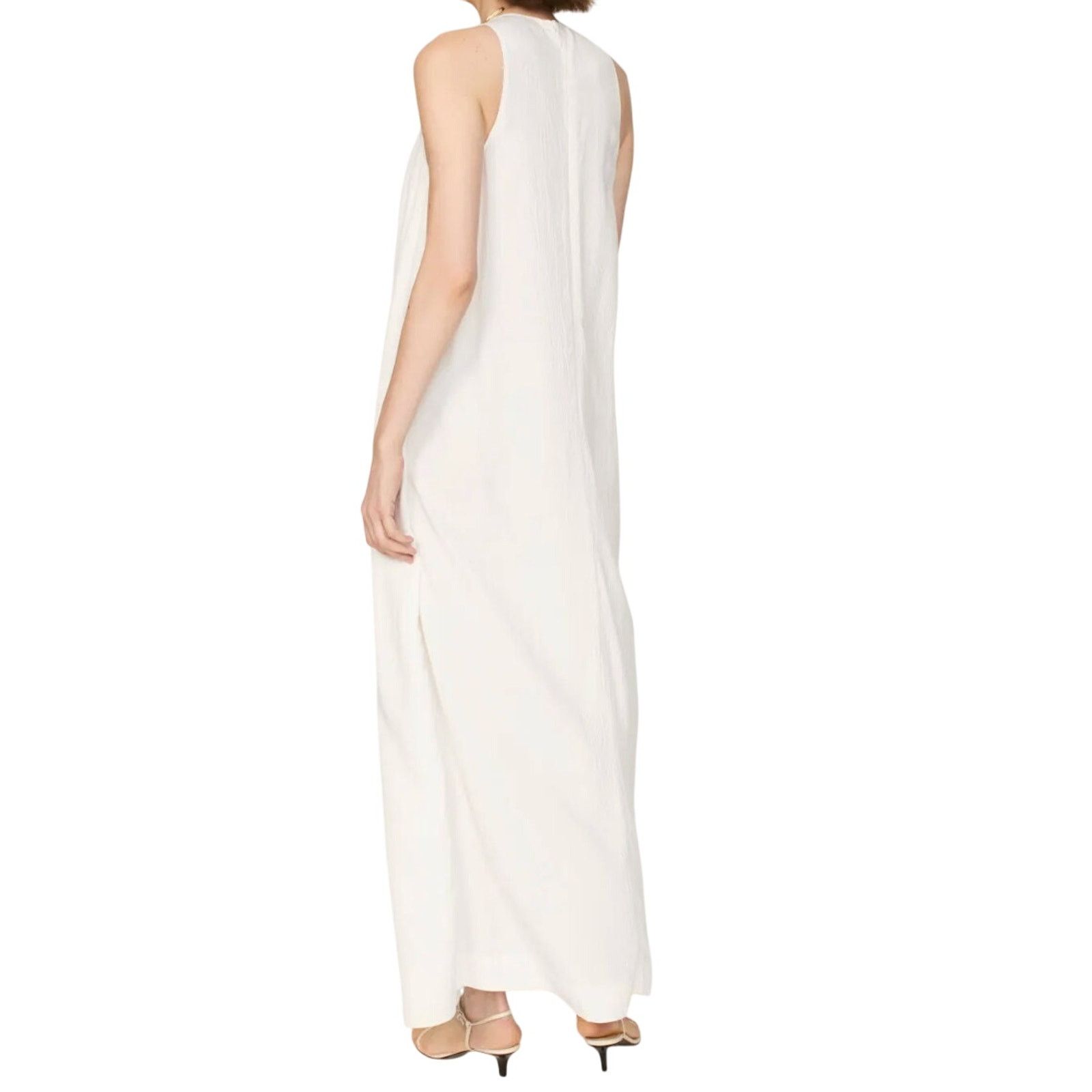 Rosetta Getty Rosetta Getty x RTR Cape Mini Dress in White, Size US 0 Size XS / US 0-2 / IT 36-38 - 3 Thumbnail