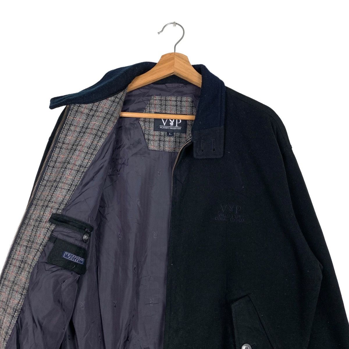 Playboy VIP PLAYBOY COLLECTION WOOL CASUAL JACKET #0284-C13 Size US L / EU 52-54 / 3 - 11 Thumbnail