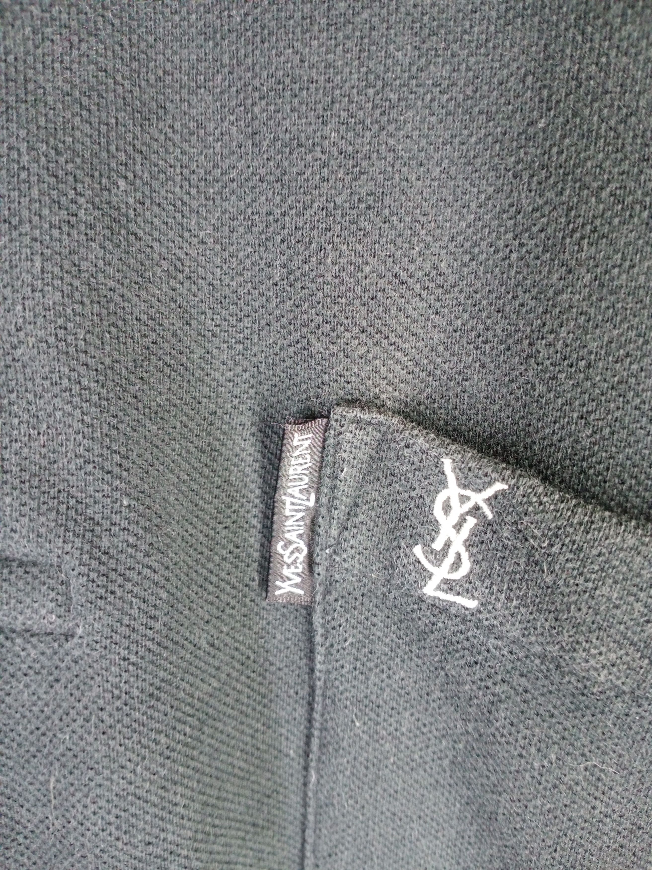 Yves Saint Laurent Rare Vintage 90s Yves Saint Laurent Pour Homme Polo Shirt Size US M / EU 48-50 / 2 - 4 Thumbnail