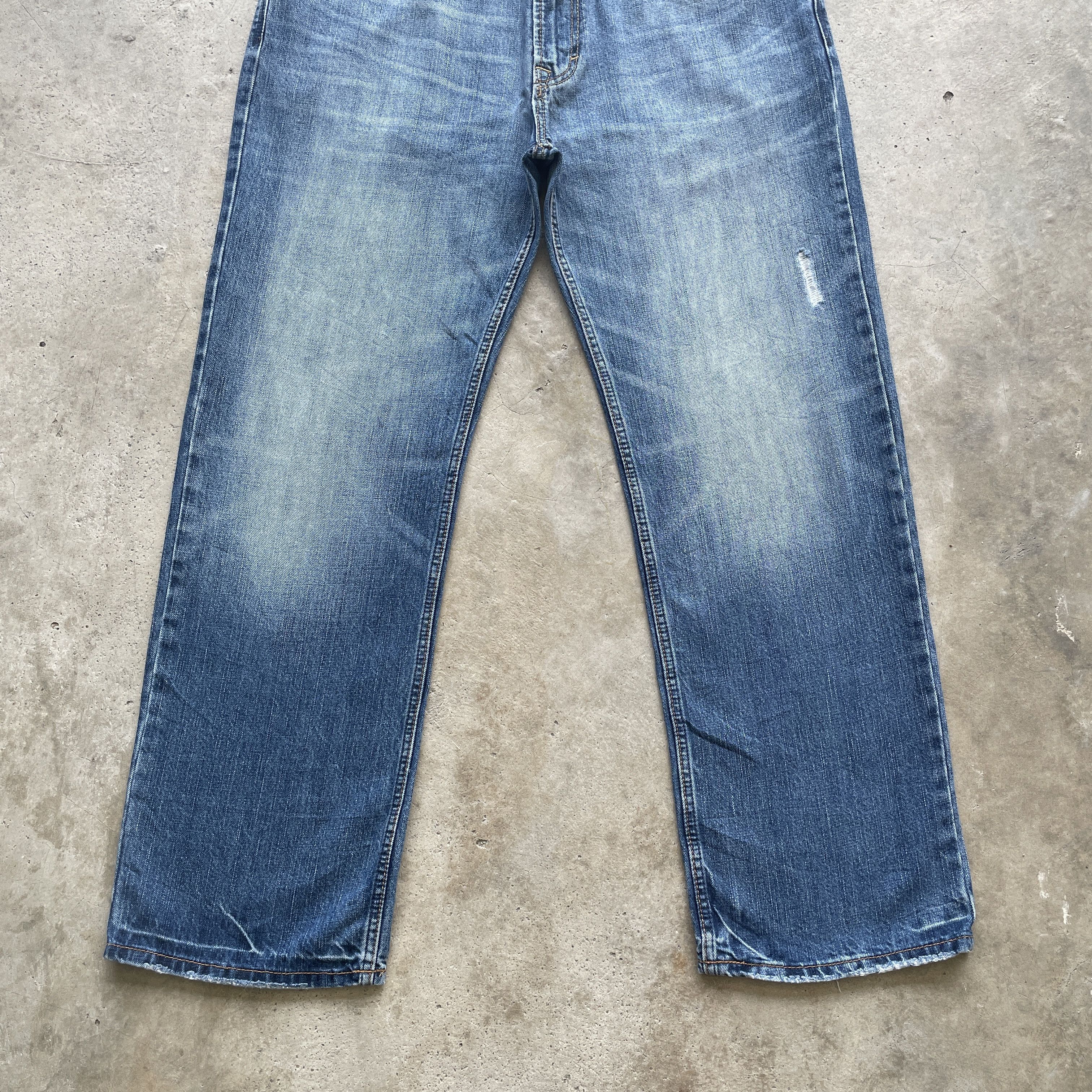 American Eagle Outfitters × Jean VINTAGE AMERICAN EAGLE FADED JEANS BAGGY DENIM PANTS W38 Size US 38 / EU 54 - 4 Thumbnail