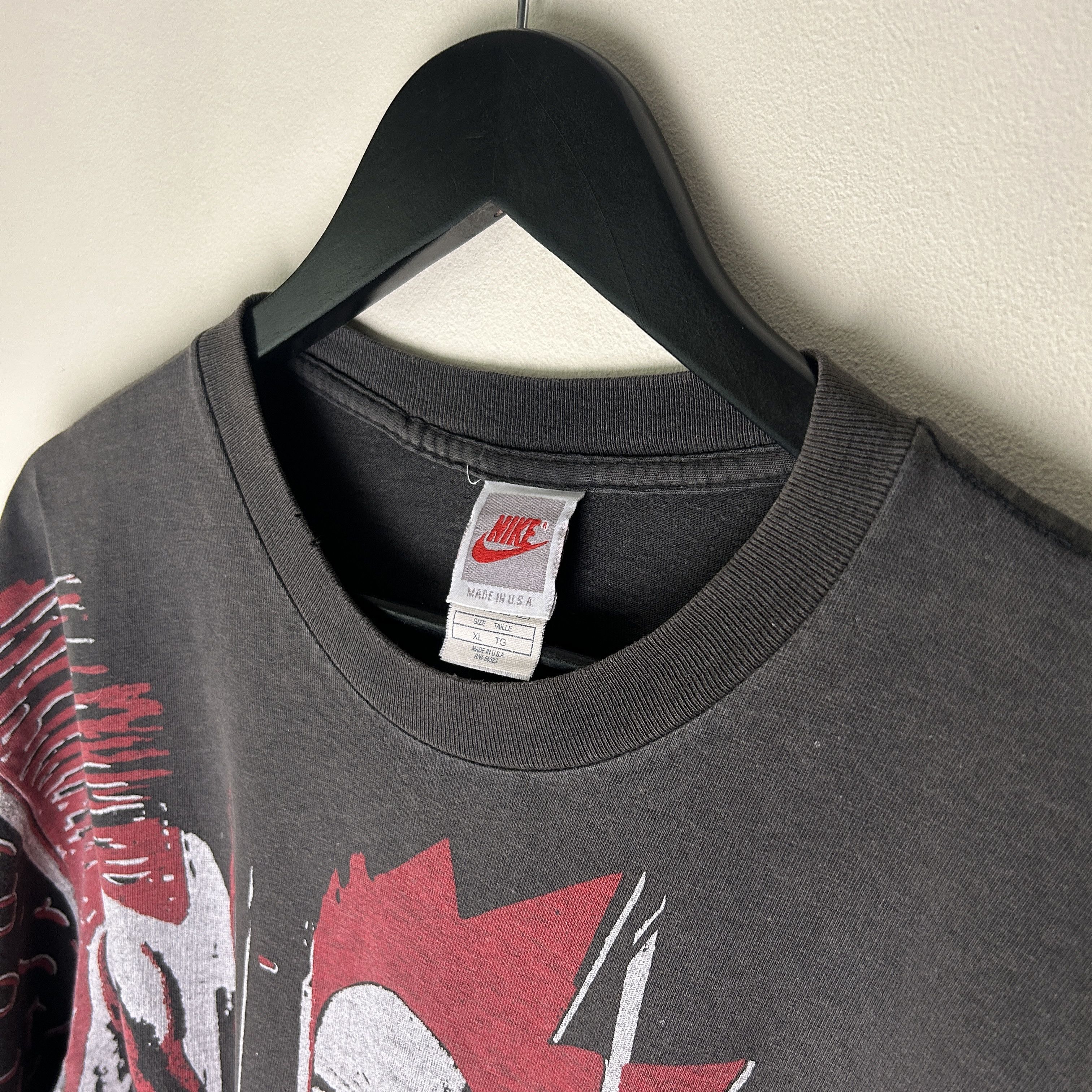 Nike Vintage Nike Michael Jordan 90's Allover Print T-shirt Size US XL / EU 56 / 4 - 5 Thumbnail
