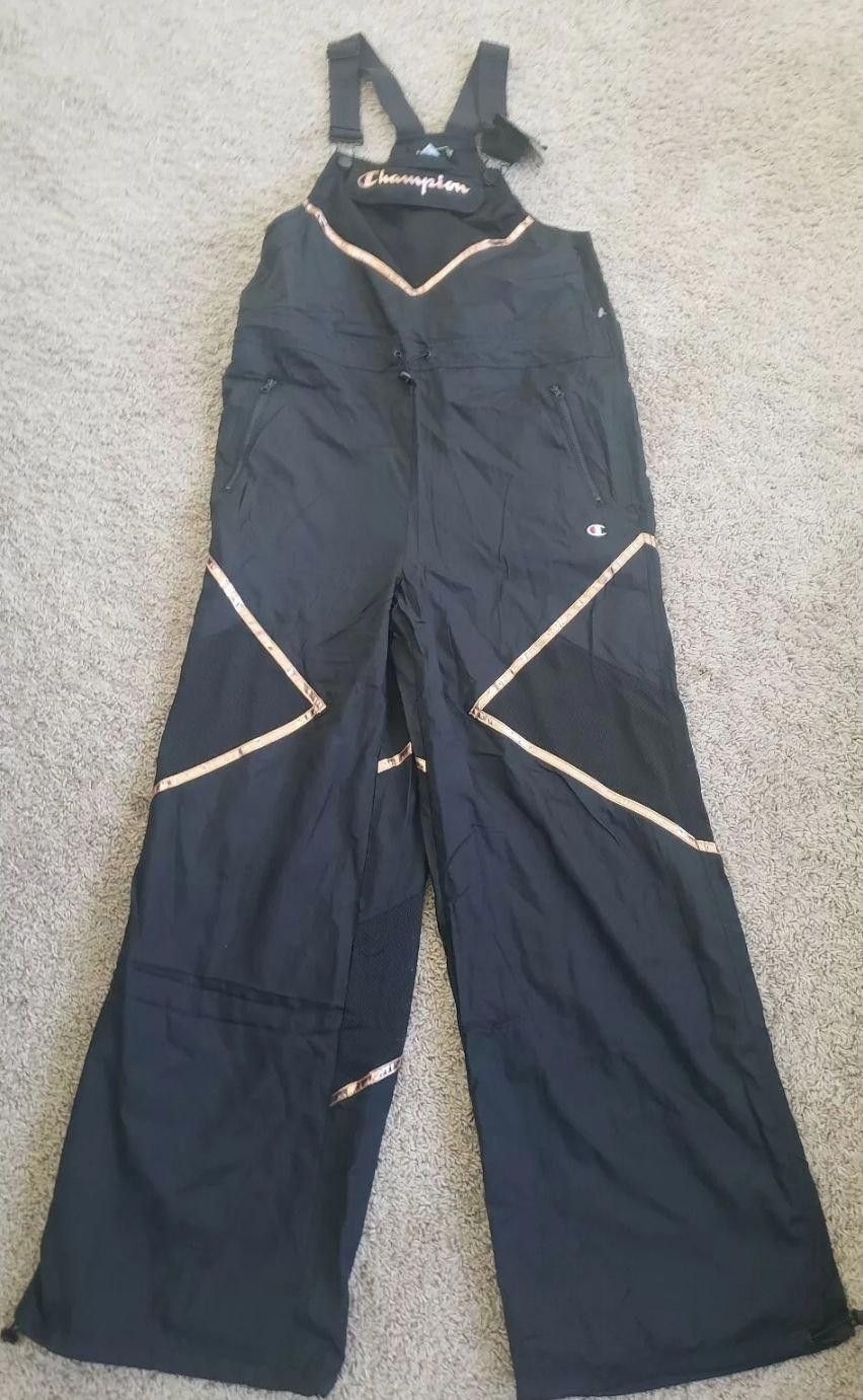 Champion New women s champion overalls Bibs size Grailed