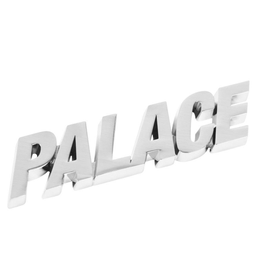 Palace Palace Car Badge Silver Size ONE SIZE - 3 Thumbnail