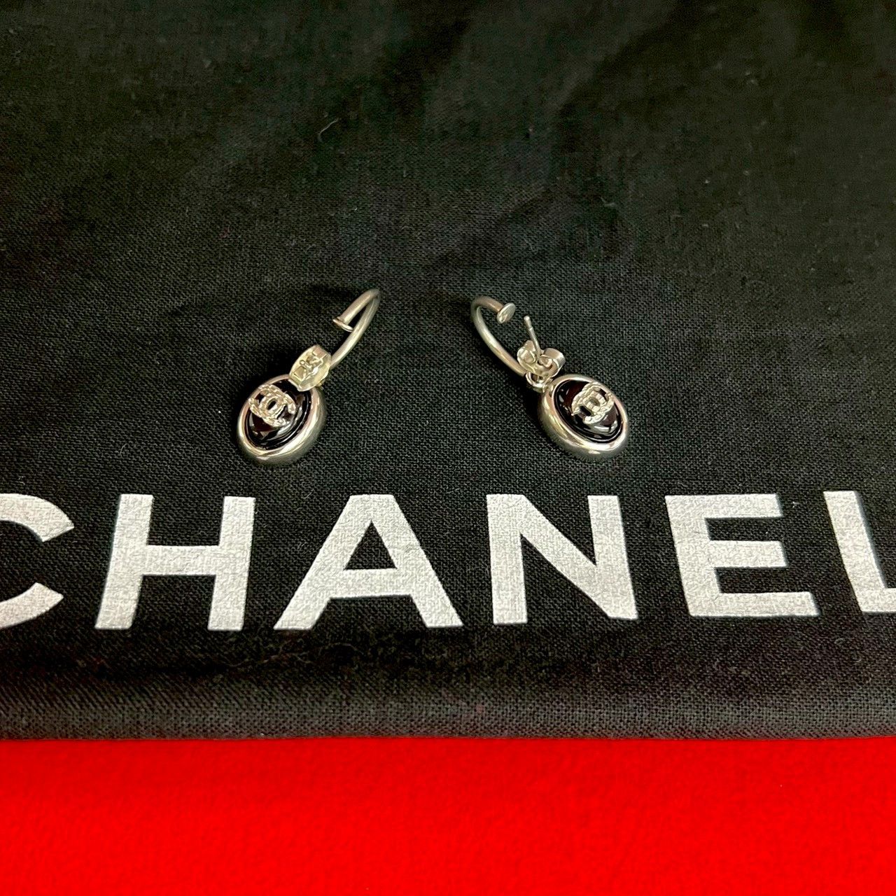 Chanel Chanel Chanel Coco Mark Earrings Metal Earrings DUTY FREE for USA Size ONE SIZE - 1 Thumbnail