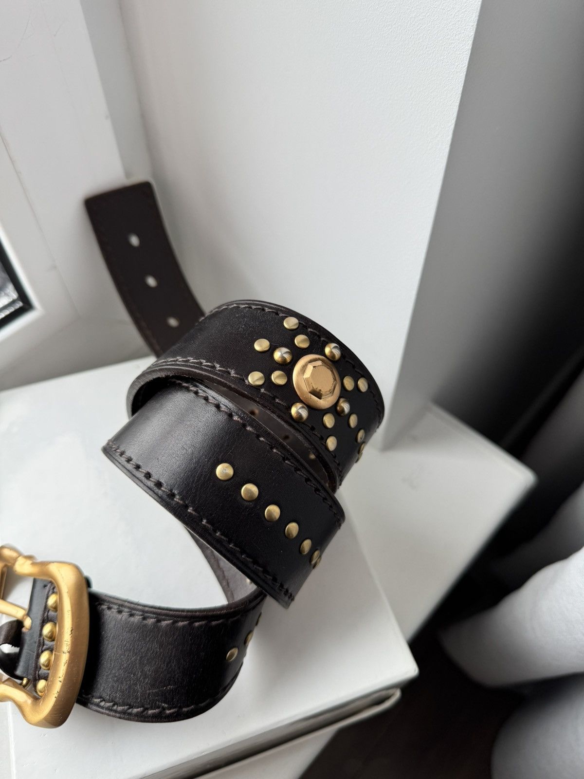 Prada Prada Brown Belt Size ONE SIZE - 2 Thumbnail