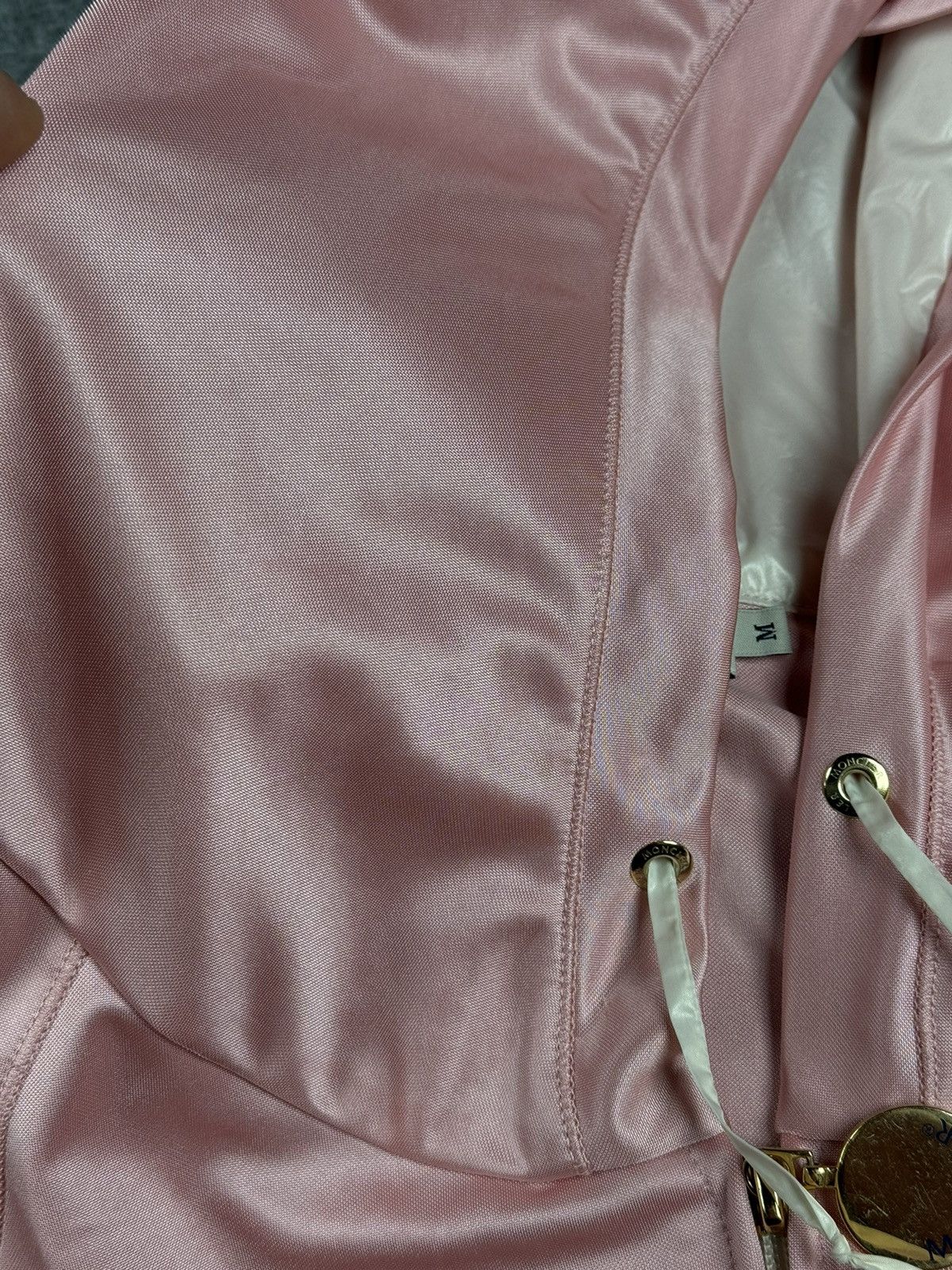 Japanese Brand × Moncler Barbie Pink Moncler hoodie zip up Size S / US 4 / IT 40 - 15 Thumbnail