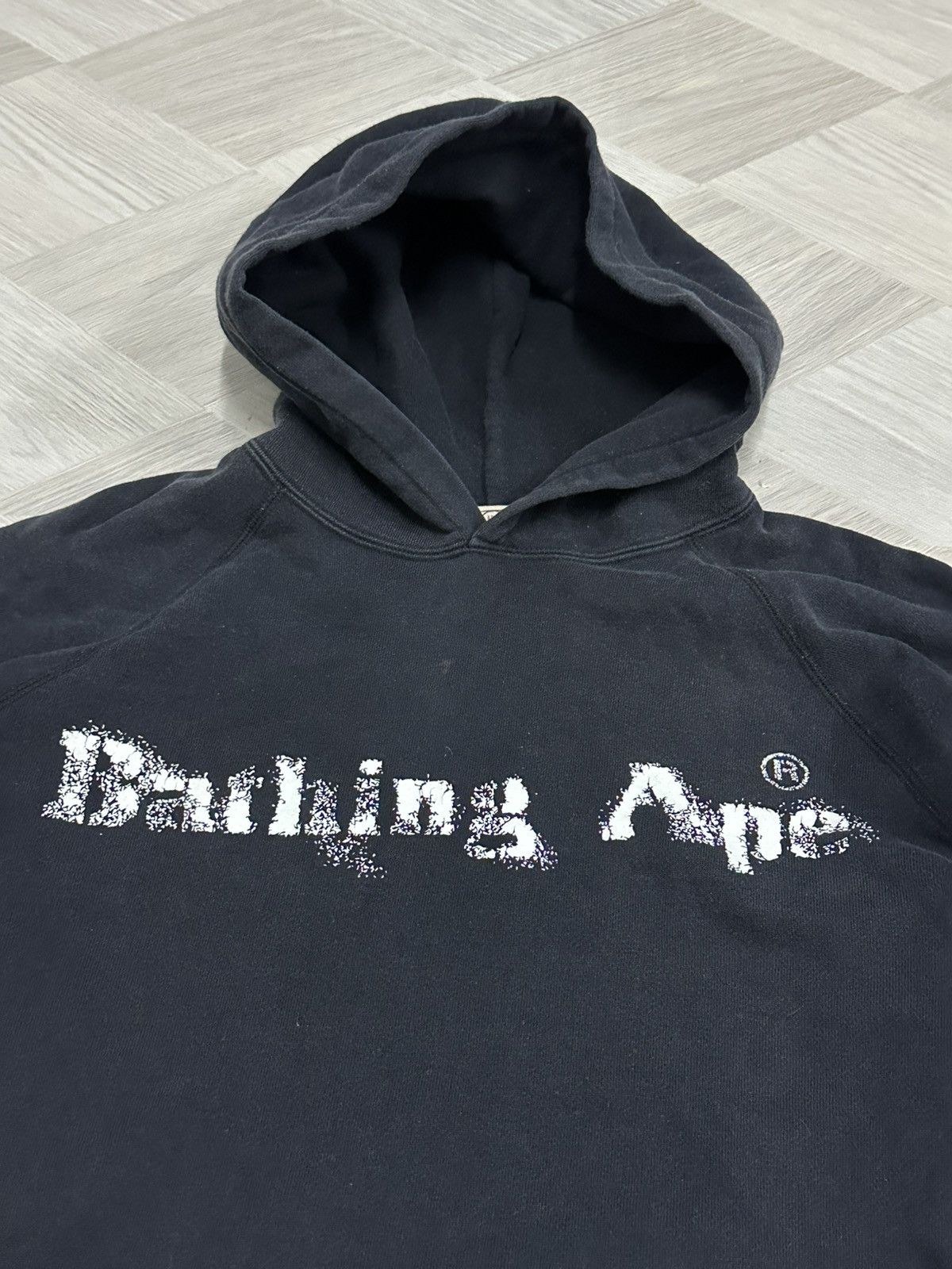 Bape 1990 A Bathing Ape Bape Spray Graffiti Logo Hoodie (M) Size US M / EU 48-50 / 2 - 6 Thumbnail