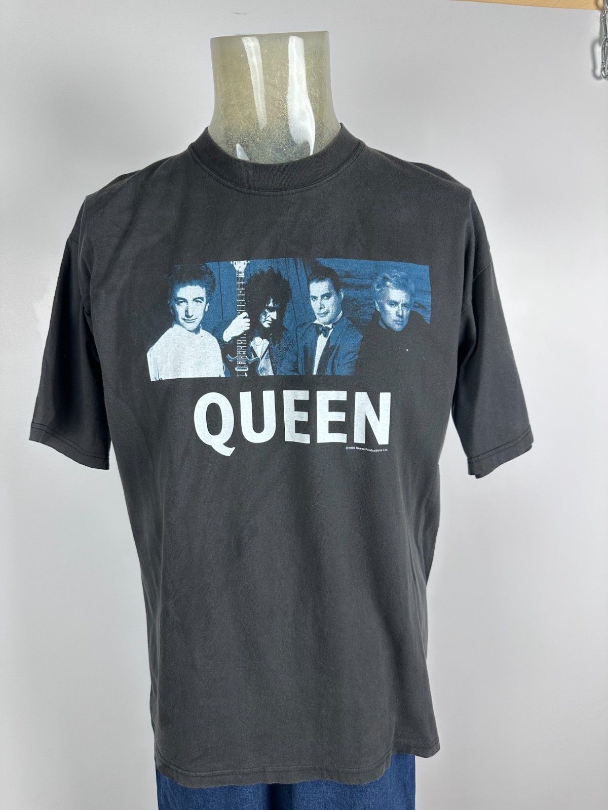 Vintage Queen 1996 Let Me Live T Shirt Grey Size L Men Vintage Size US L / EU 52-54 / 3 - 1 Thumbnail