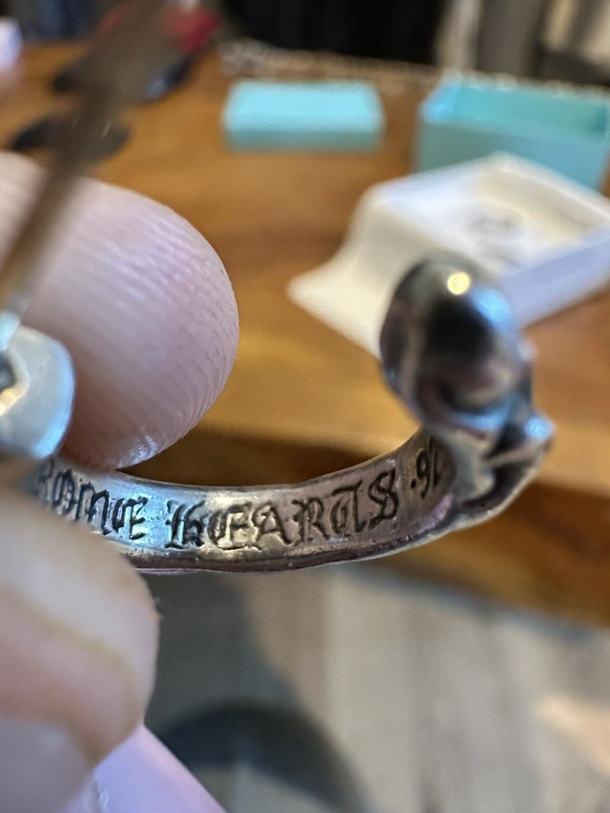 Chrome Hearts Chrome Hearts Scroll Hoop Earring Size ONE SIZE - 10 Thumbnail