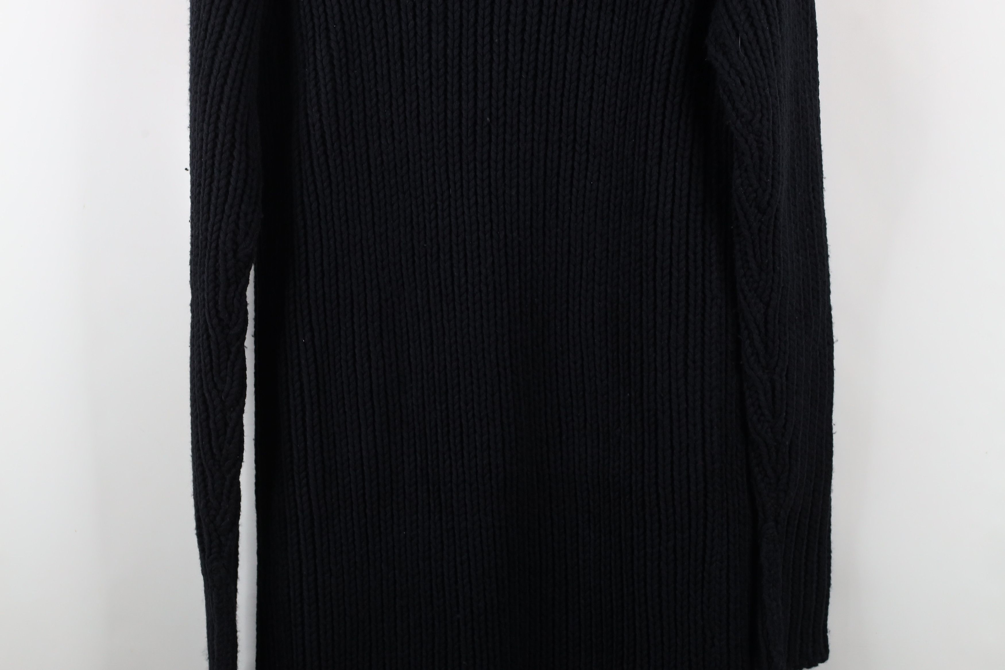 Gap × Vintage Vintage 90s Y2K Gap Ribbed Knit Hooded Cardigan Sweater Size ONE SIZE - 9 Thumbnail