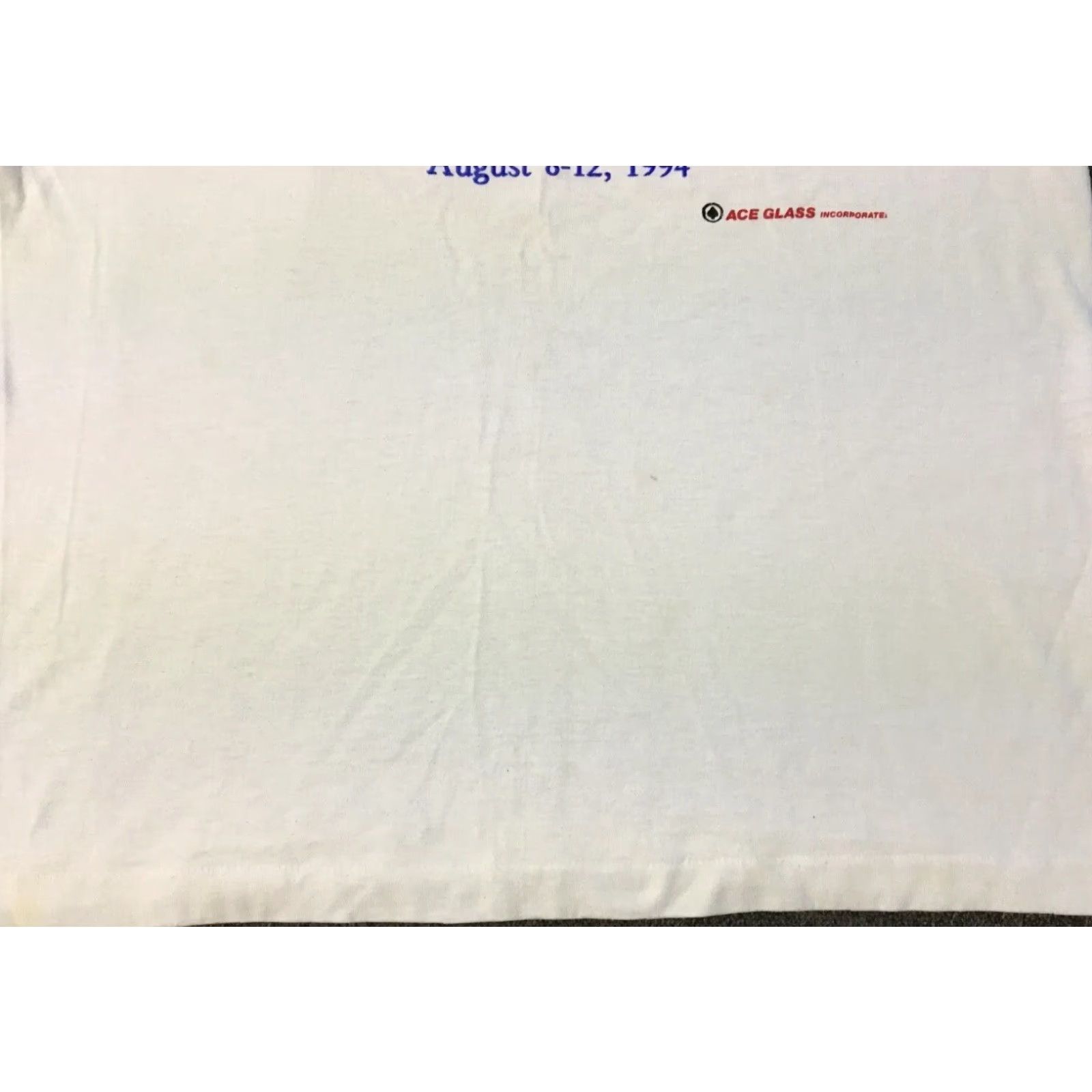 Vintage VINTAGE 90s West Virginia University Microscale Chemistry Who Says Bigger Is Better? Faded Shirt L White Men Short Sleeve Crew Neck Graphic Tee Size US L / EU 52-54 / 3 - 7 Thumbnail