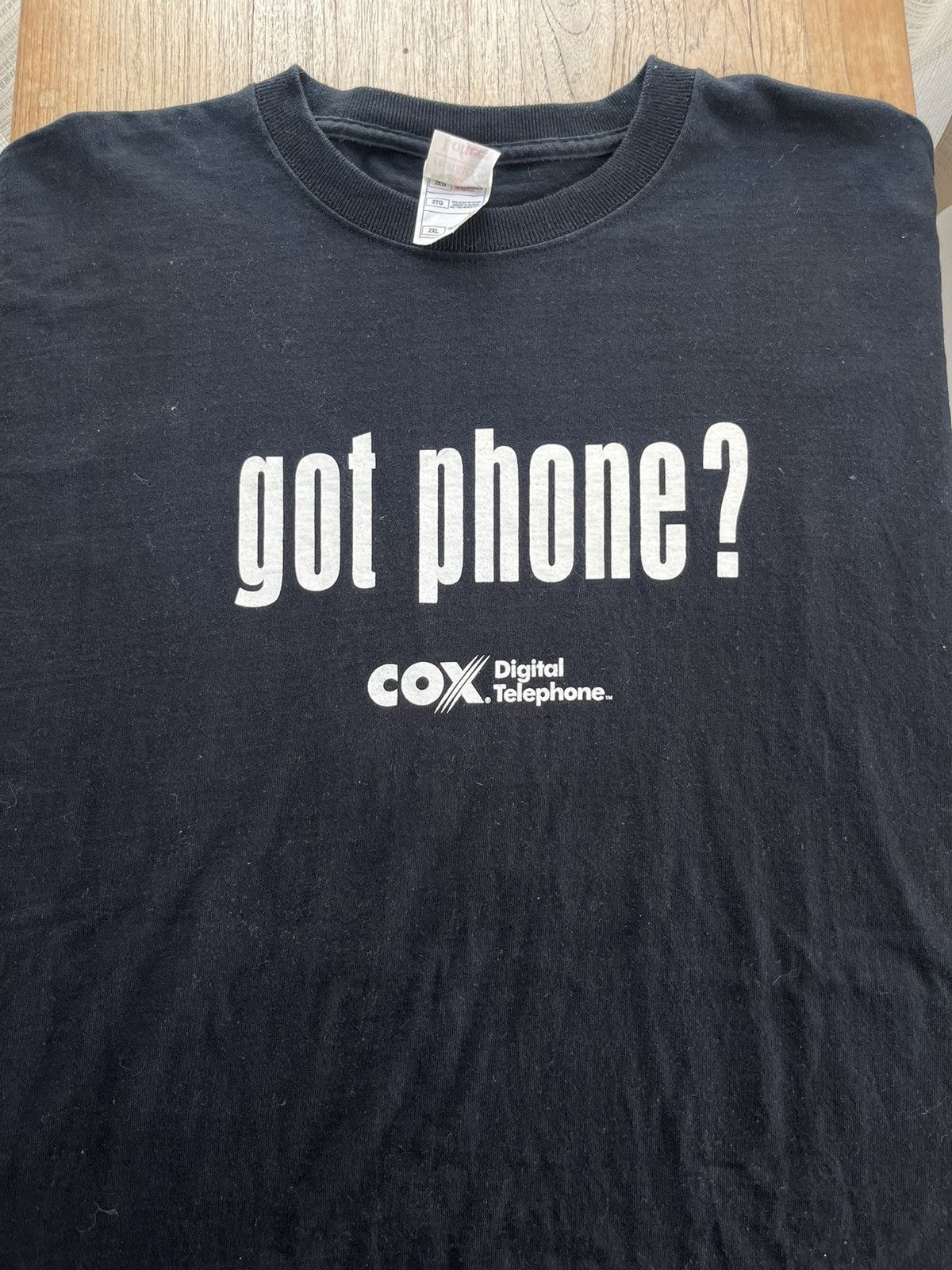 Vintage Vintage Got Phone? We Do COX.Digital Telephone company Size US XXL / EU 58 / 5 - 4 Thumbnail