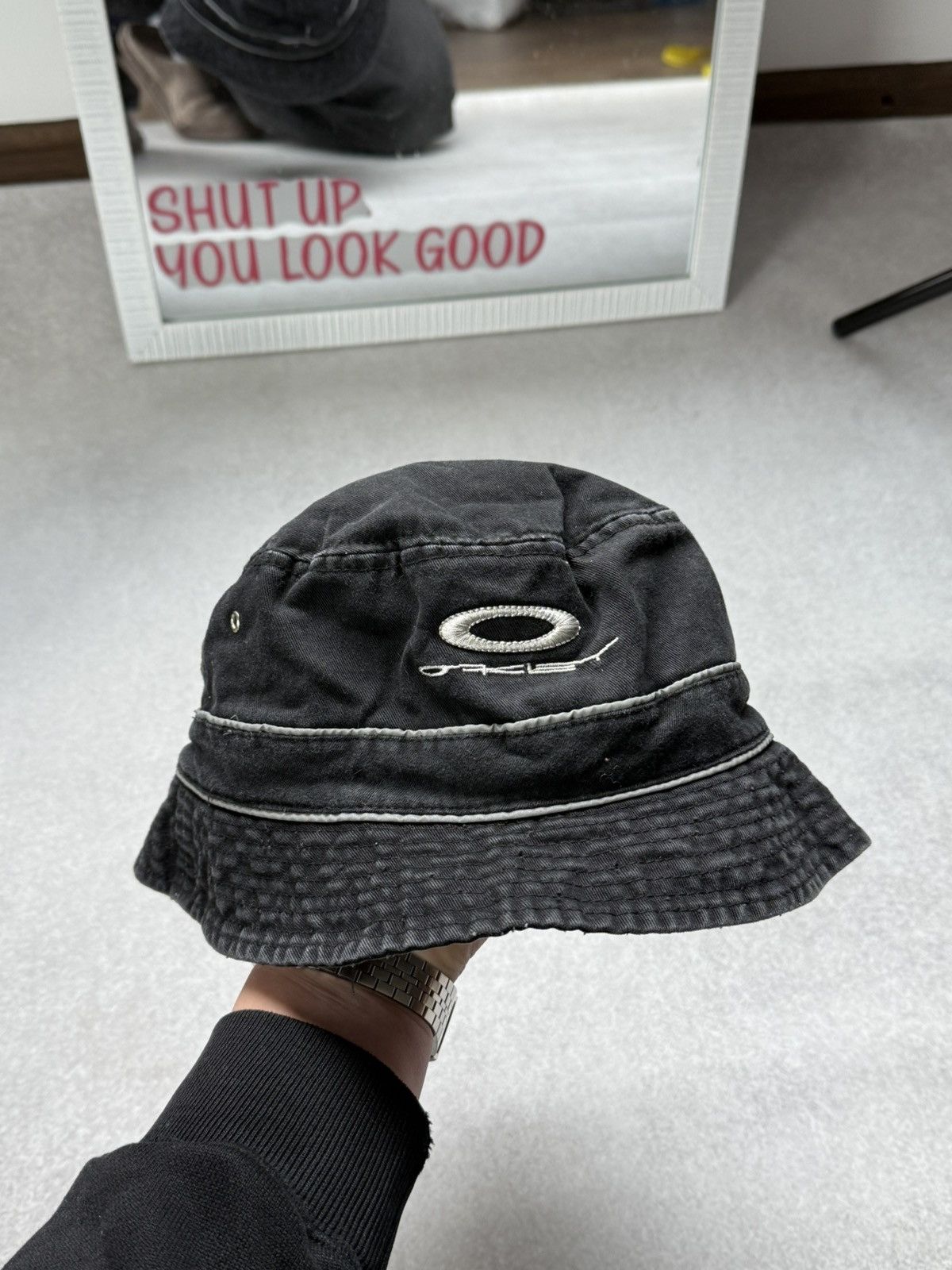 Oakley Vintage Oakley Panama Cap-Hat Gorpcore Style Y2K Summer Vibe Size ONE SIZE - 4 Thumbnail
