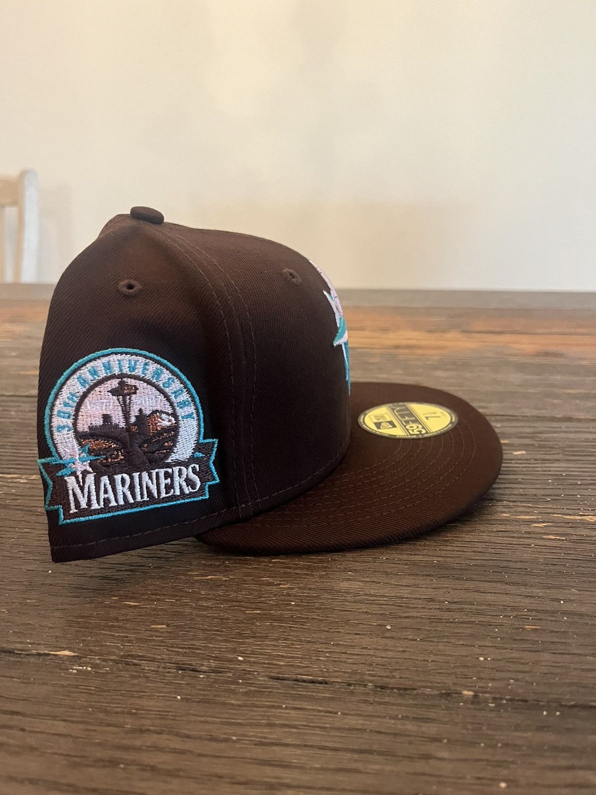 New Era Exclusive Fitted Seattle Mariners Mocha Pack Size 7 1/4 Size ONE SIZE - 2 Thumbnail