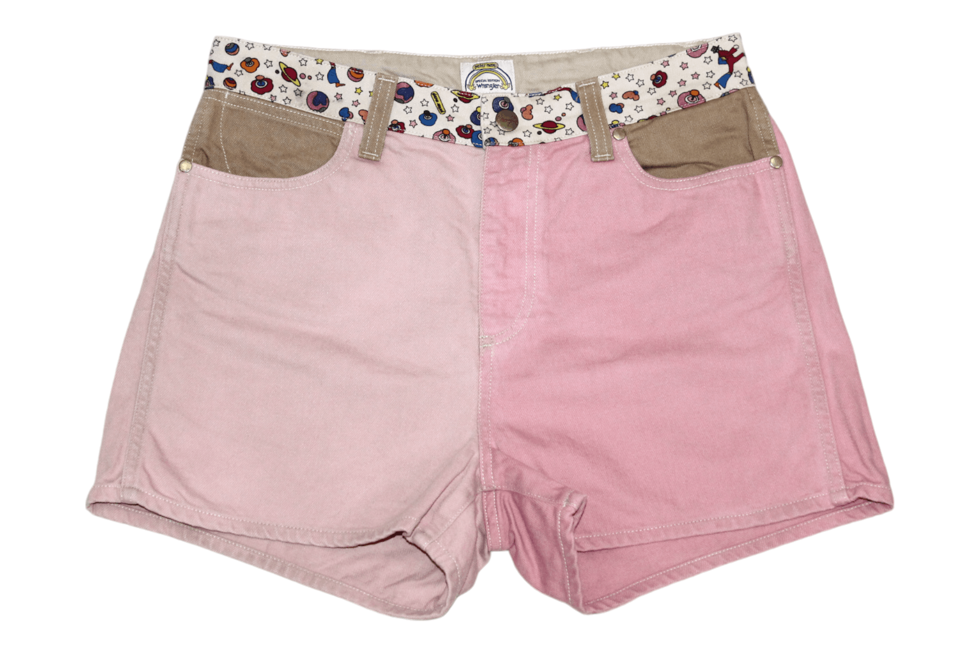 Wrangler Rare Vtg Wrangler x Peter Max Retro Shorts Size 30" / US 8 / IT 44 - 2 Thumbnail