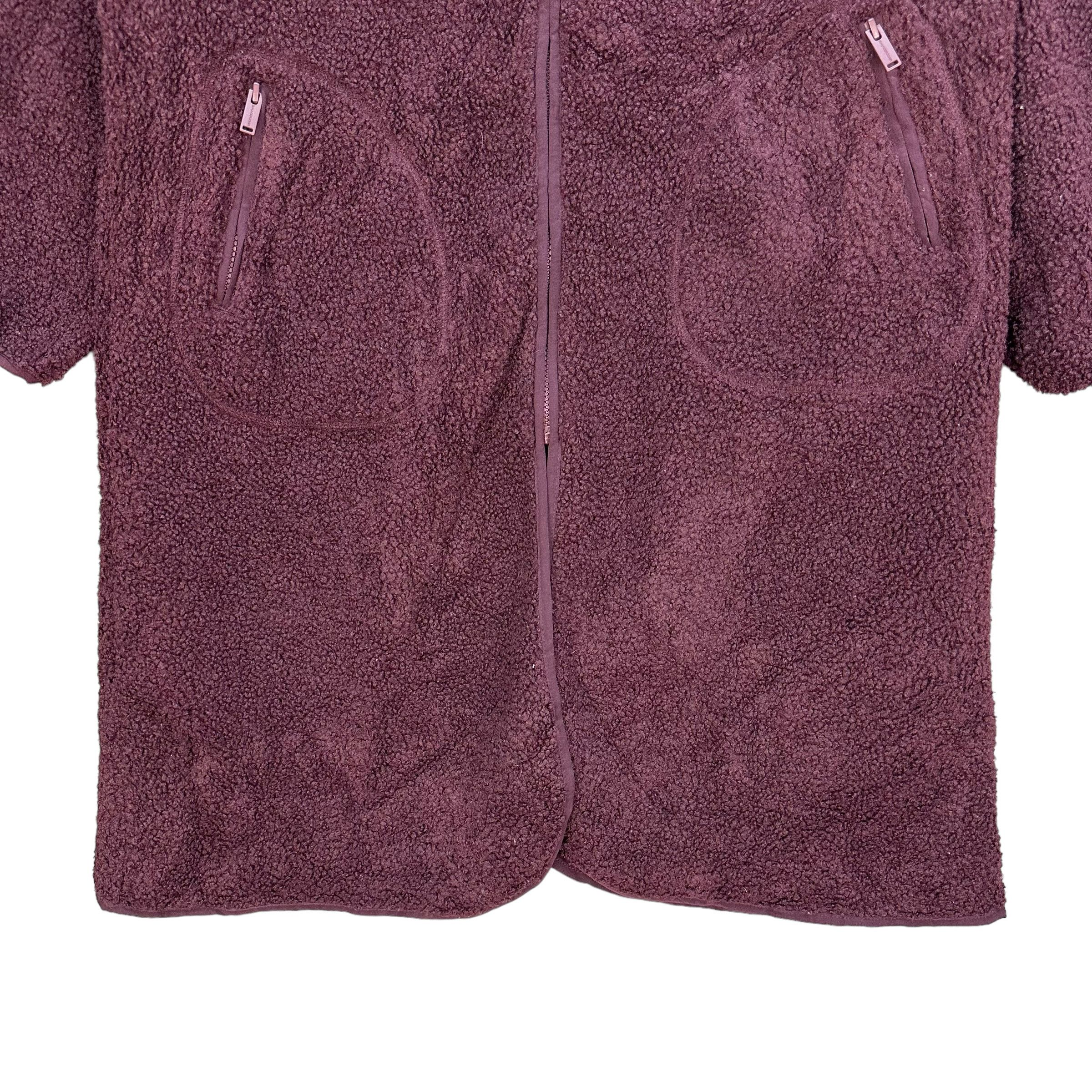 GU × Undercover GU X Undercover Zipper Fleece Hoodie Long Jacket #A12-0285 Size US M / EU 48-50 / 2 - 3 Thumbnail