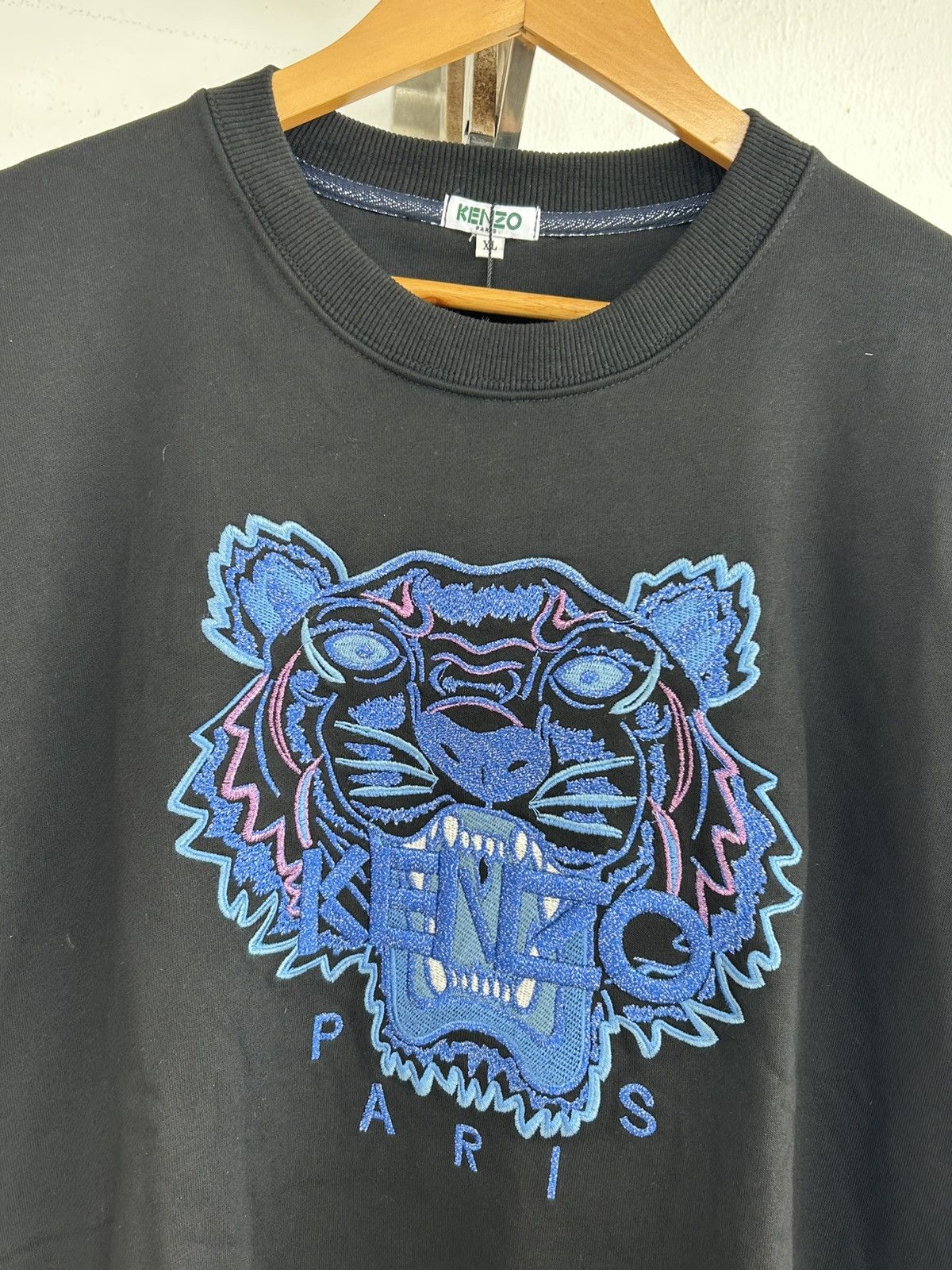 Kenzo Kenzo Sweatshirt Vintage NOS Blue Size US XL / EU 56 / 4 - 4 Thumbnail