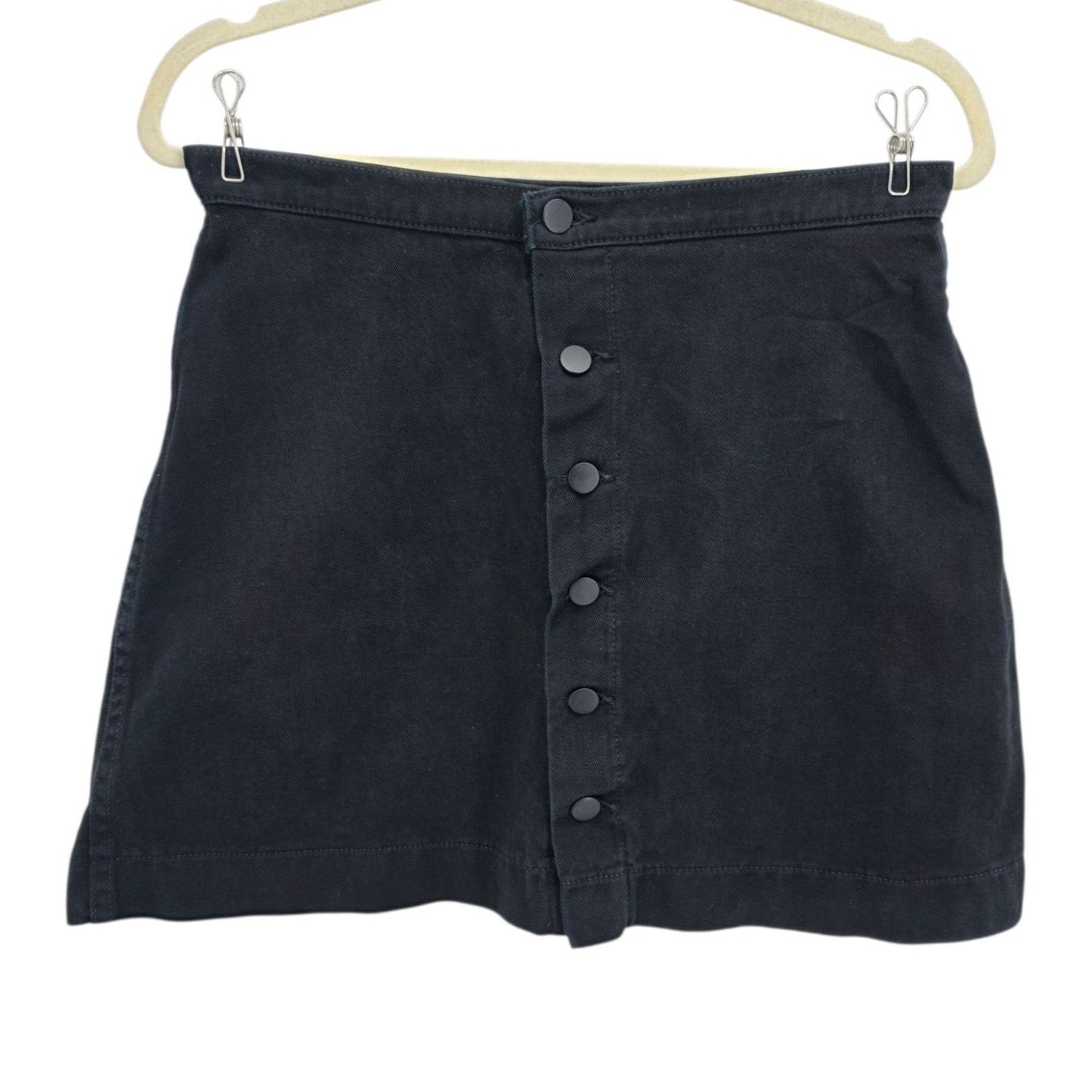 American Apparel American Apparel Jeans Womens Large Skirt Denim A-Line Mini Size 30" / US 8 / IT 44 - 1 Thumbnail