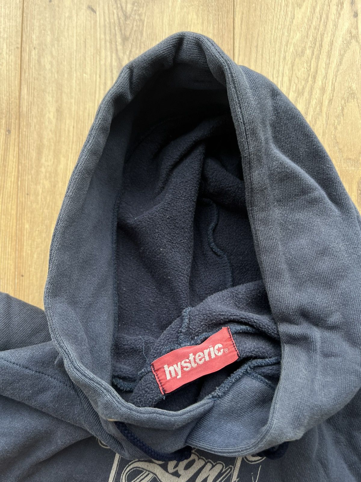 Hysteric Glamour 00’s HYSTERIC GLAMOUR DESIGN VINTAGE FADED Y2K HOODIE Size US XL / EU 56 / 4 - 8 Thumbnail