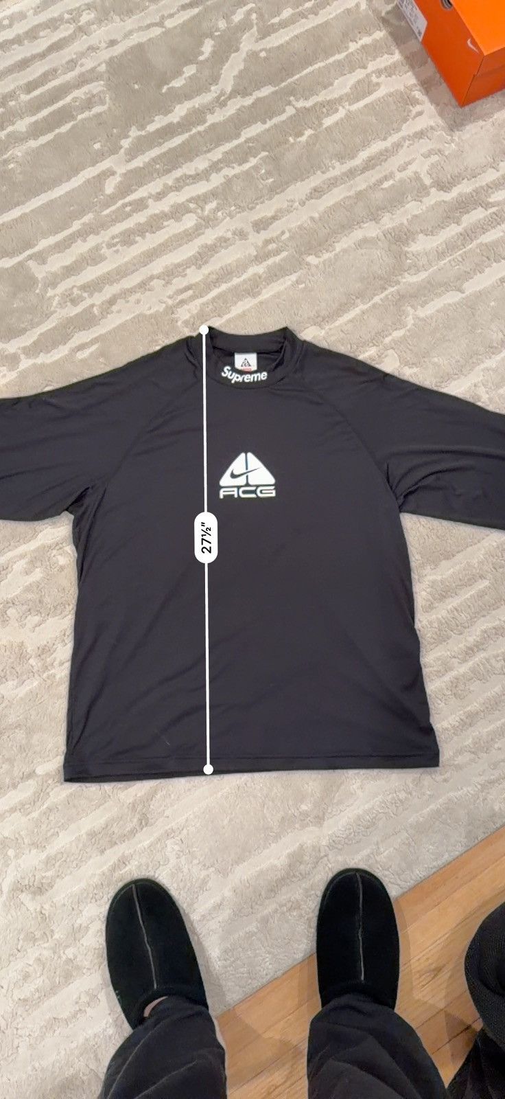 Nike ACG × Supreme Supreme x Nike ACG long sleeve jersey Size M Size US M / EU 48-50 / 2 - 13 Thumbnail