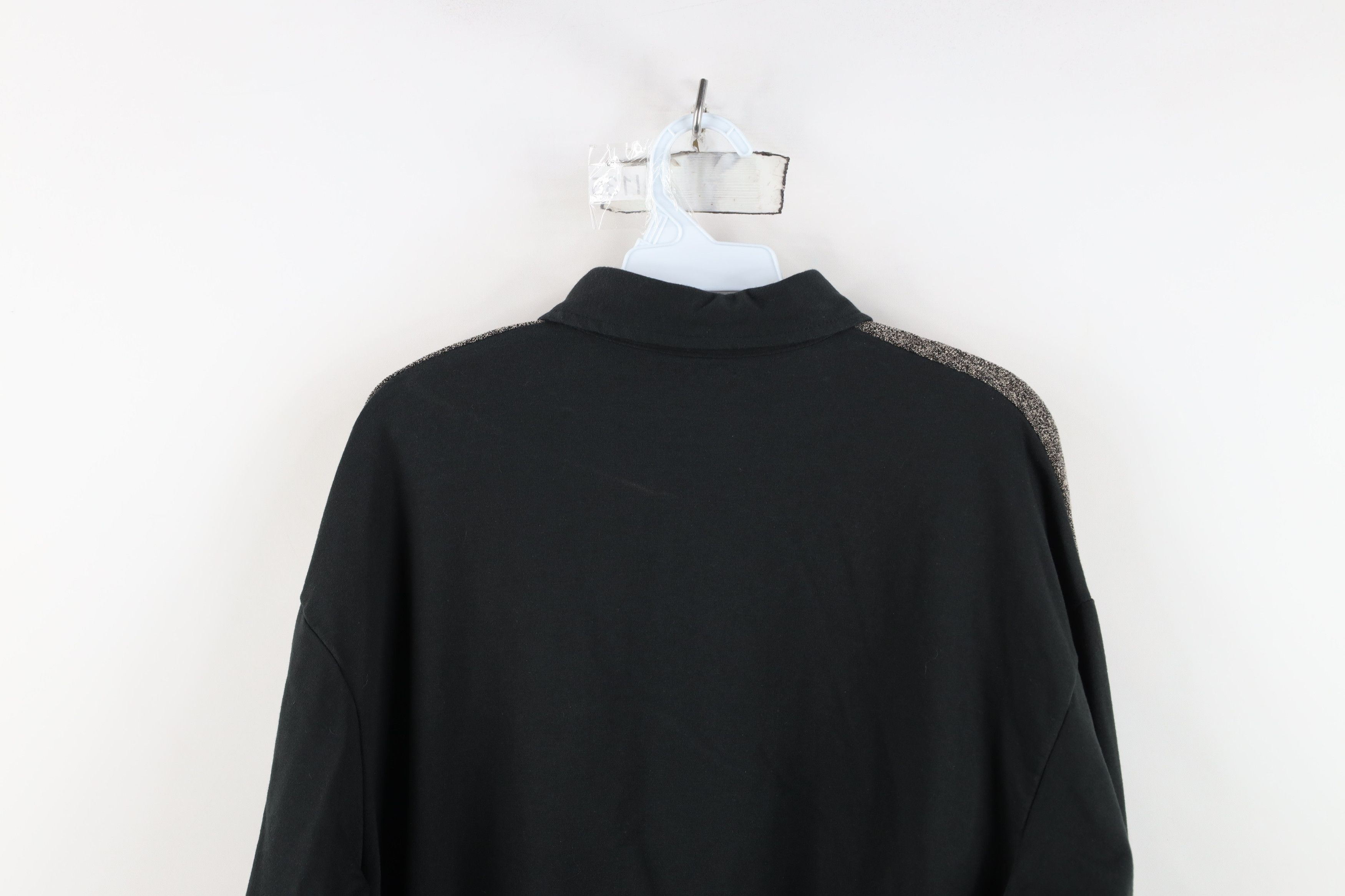 Vintage Vintage 90s Streetwear Block Pullover Long Sleeve Rugby Polo Size US L / EU 52-54 / 3 - 10 Thumbnail
